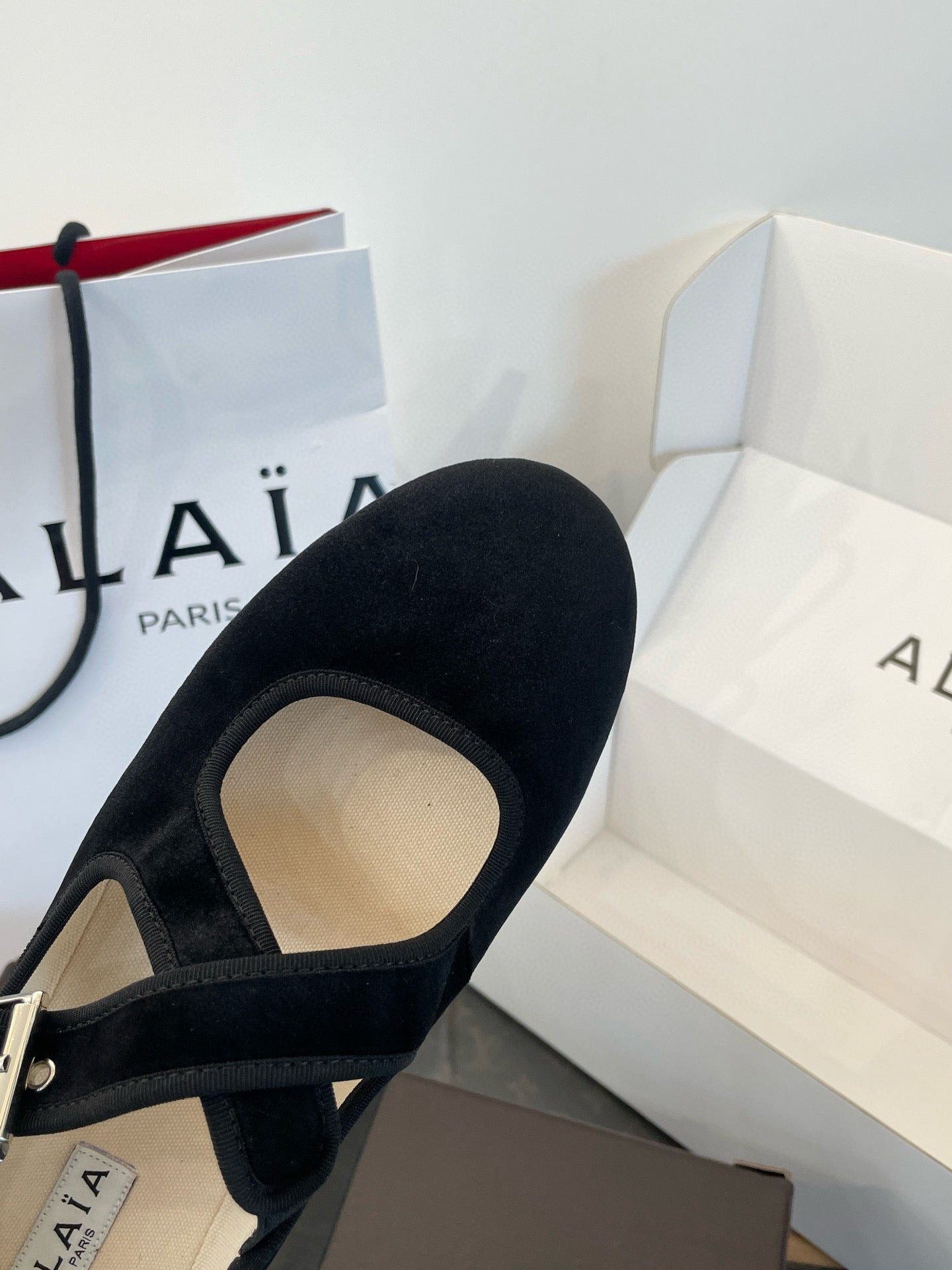 ALAIA BALLET FLATS