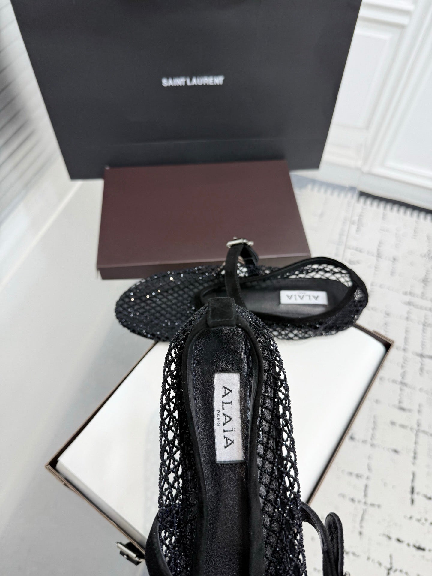 ALAIA BALLET FLATS