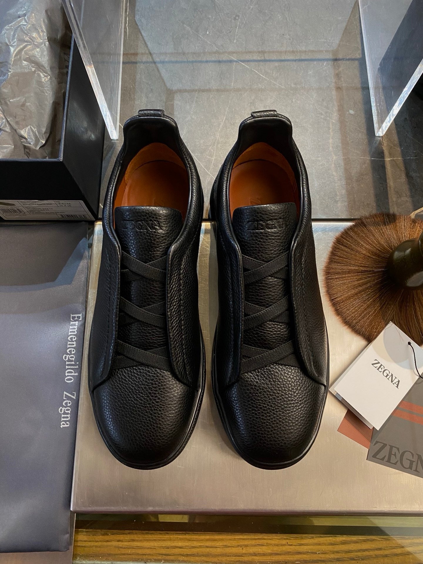 ZEGN TRIPLE STITCH SNEAKER