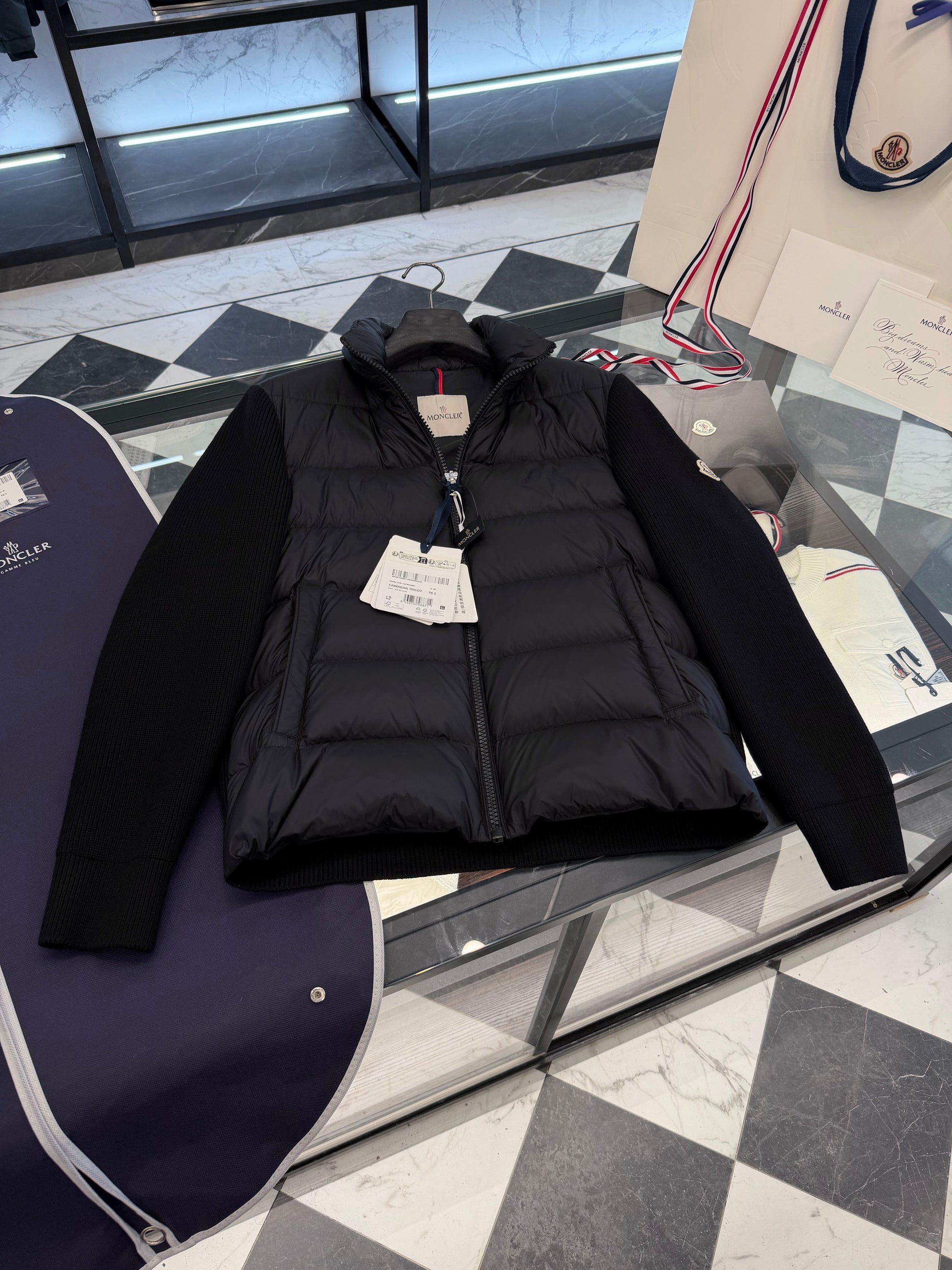 MONC CARDIGAN TRICOT