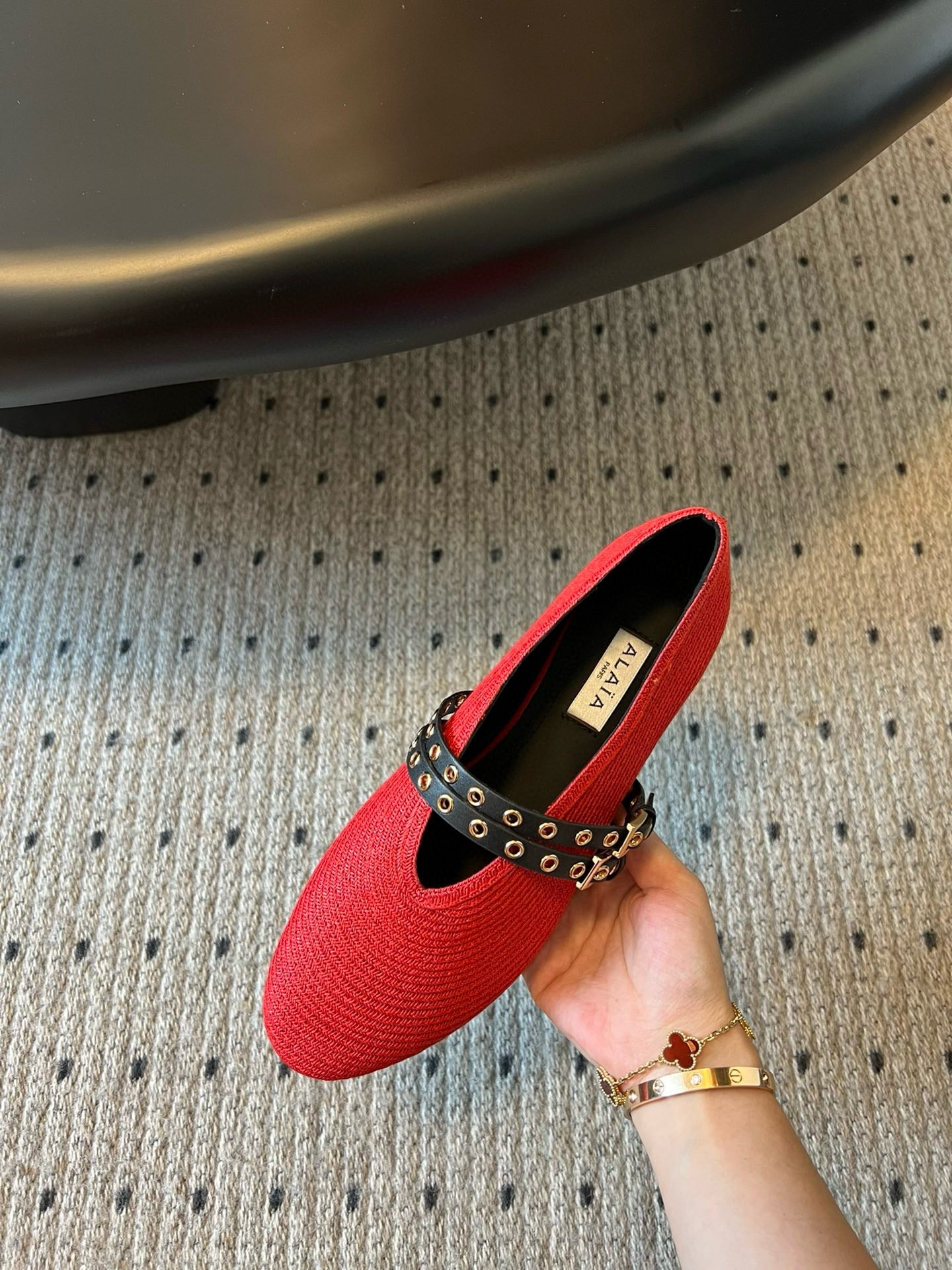 ALAIA BALLET FLATS