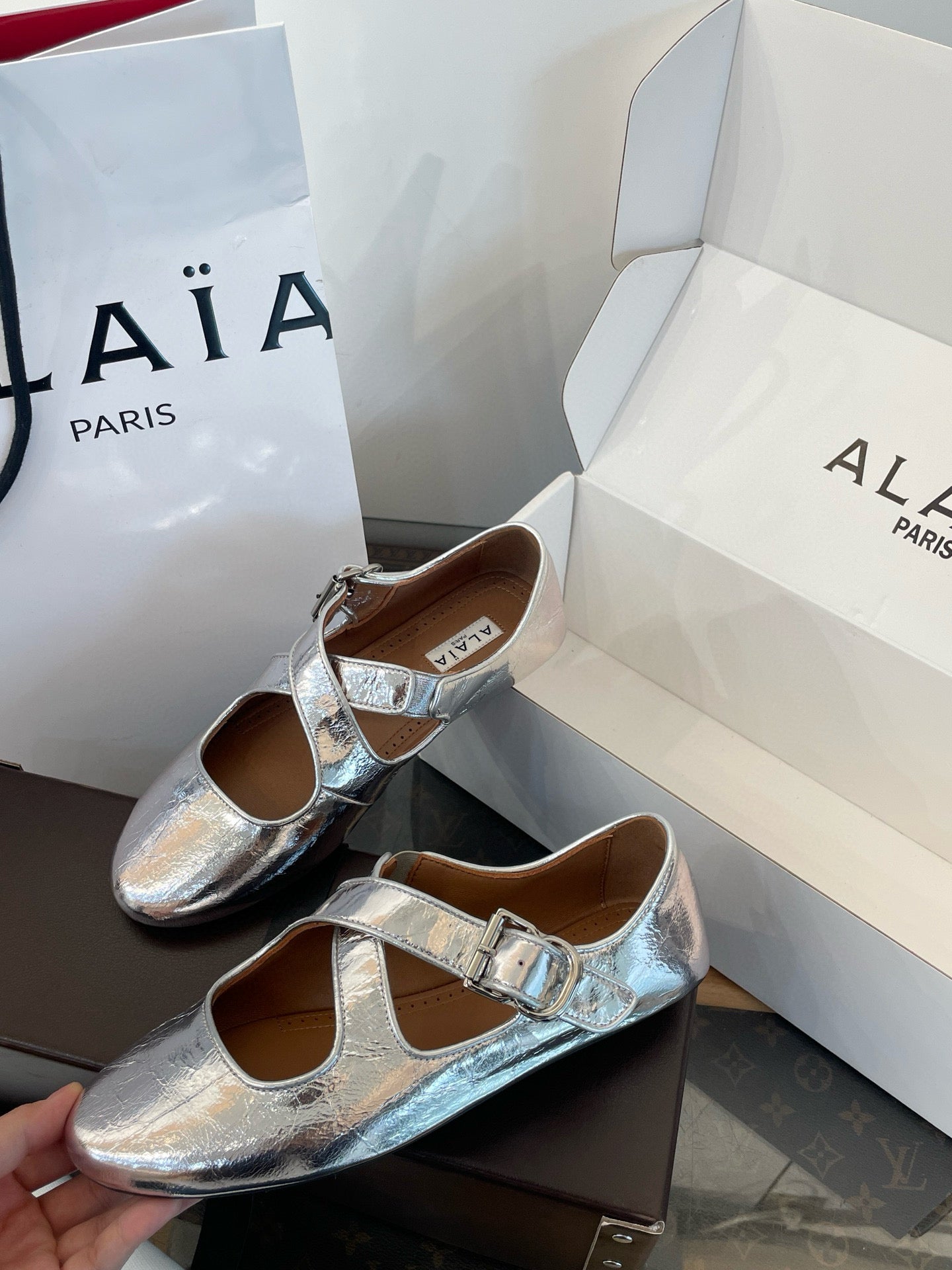 ALAIA BALLET FLATS
