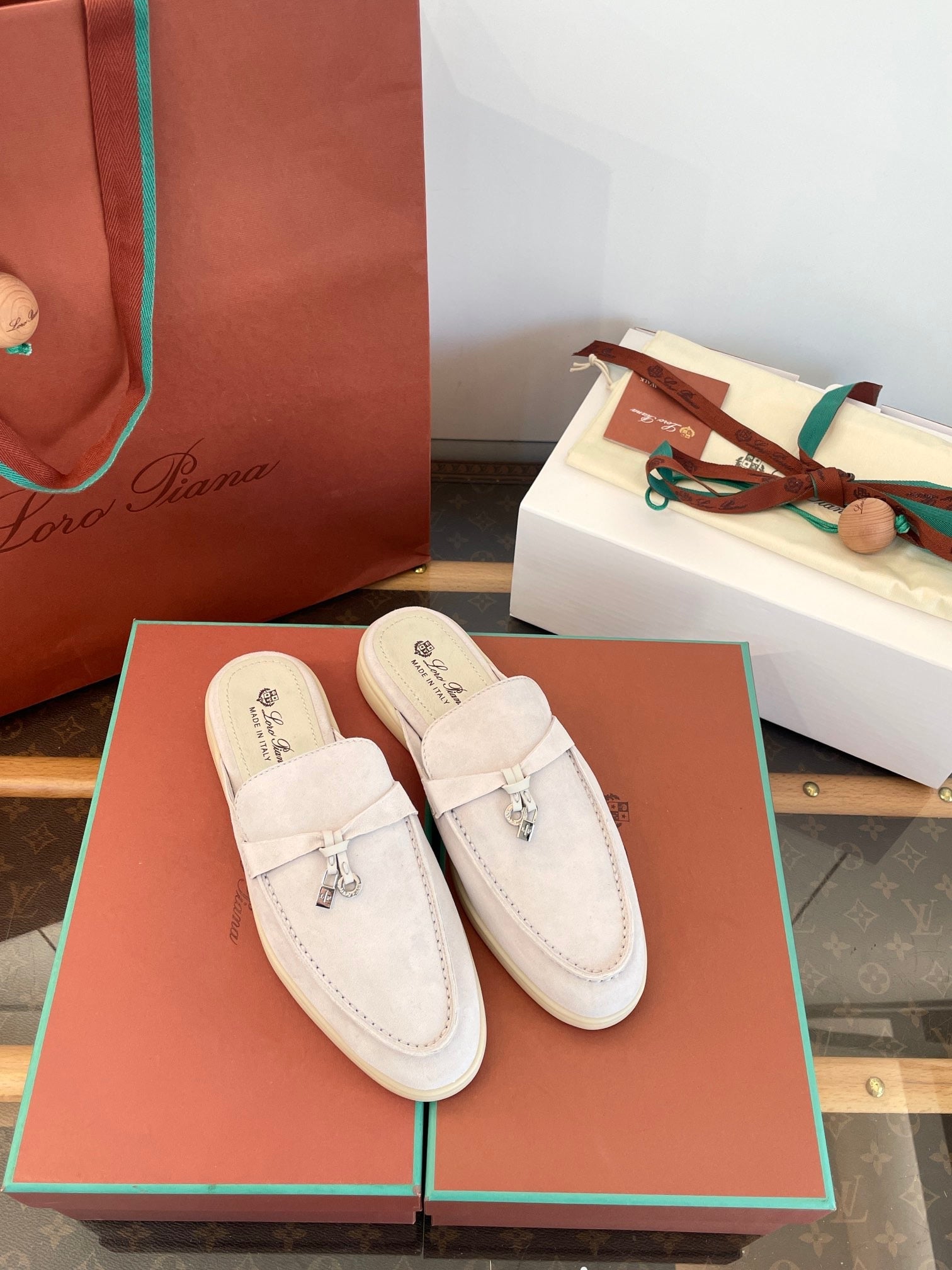 LORO P SUMMER CHARMS LOAFERS