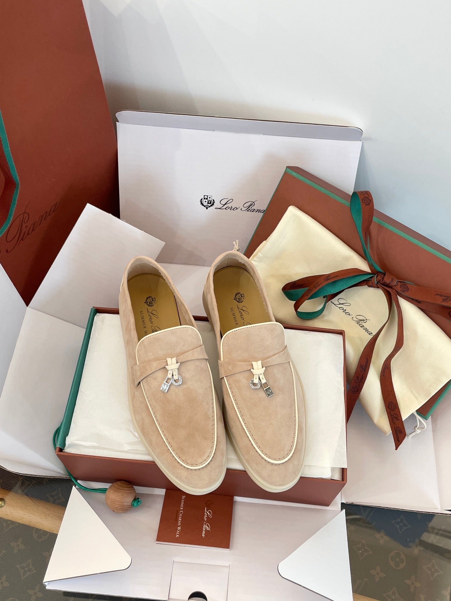 LORO P SUMMER CHARMS LOAFERS