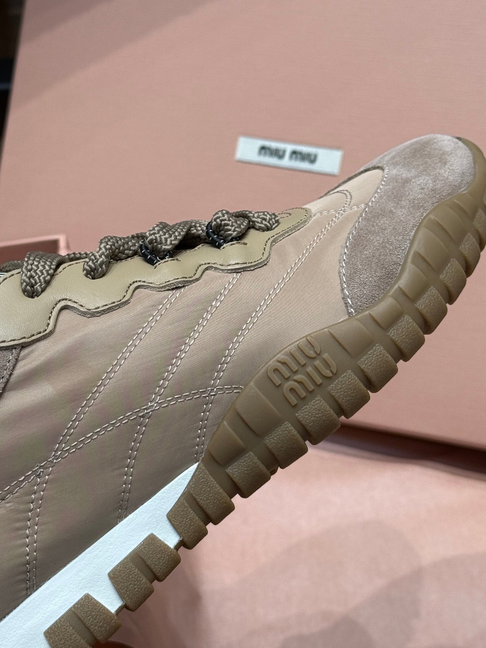 MIU M TYRE SNEAKERS