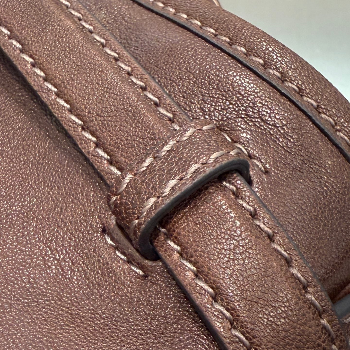 MIU M NAPPA LEATHER POUCH