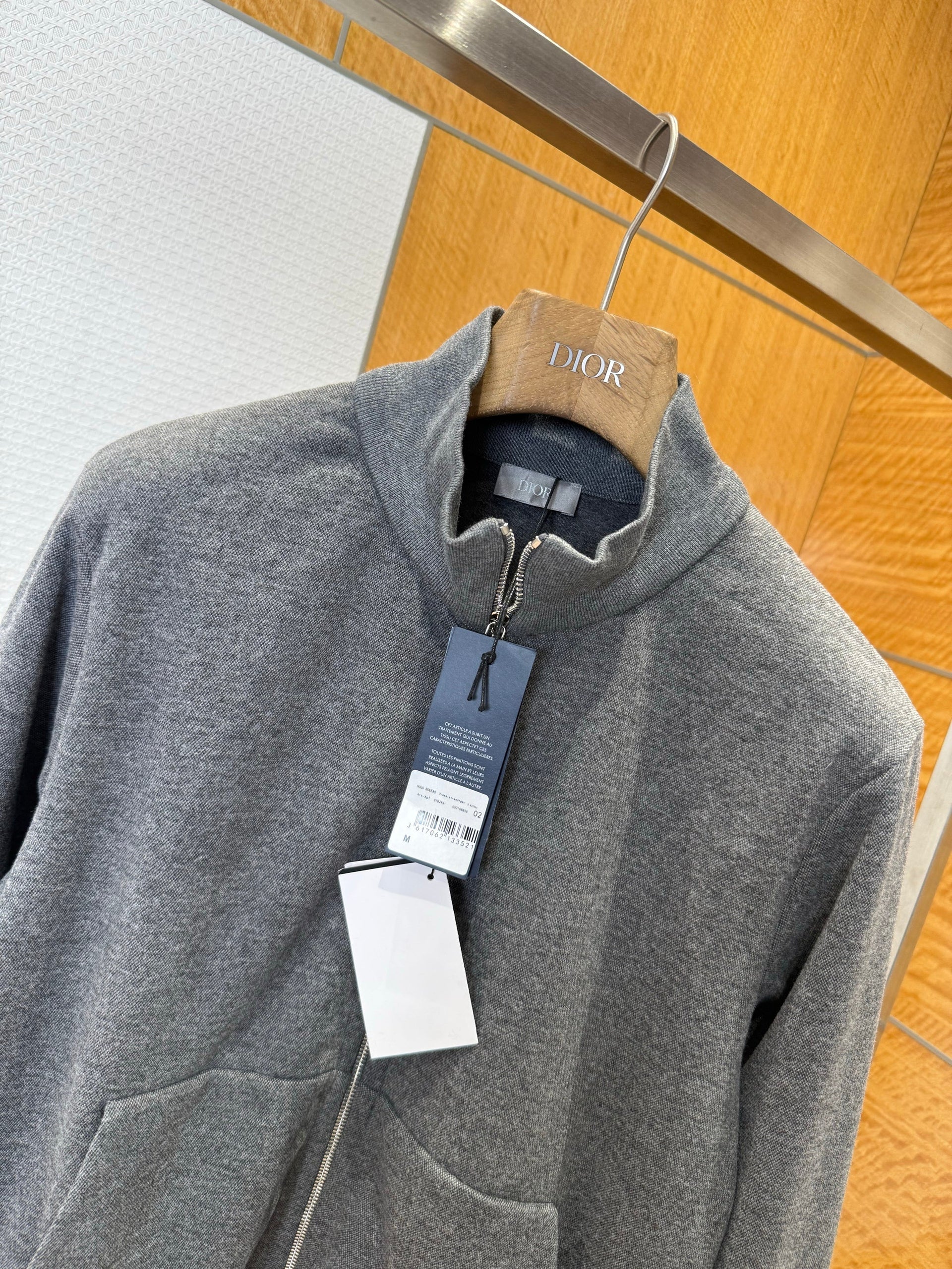 CD ZIP SWEATSHIRT