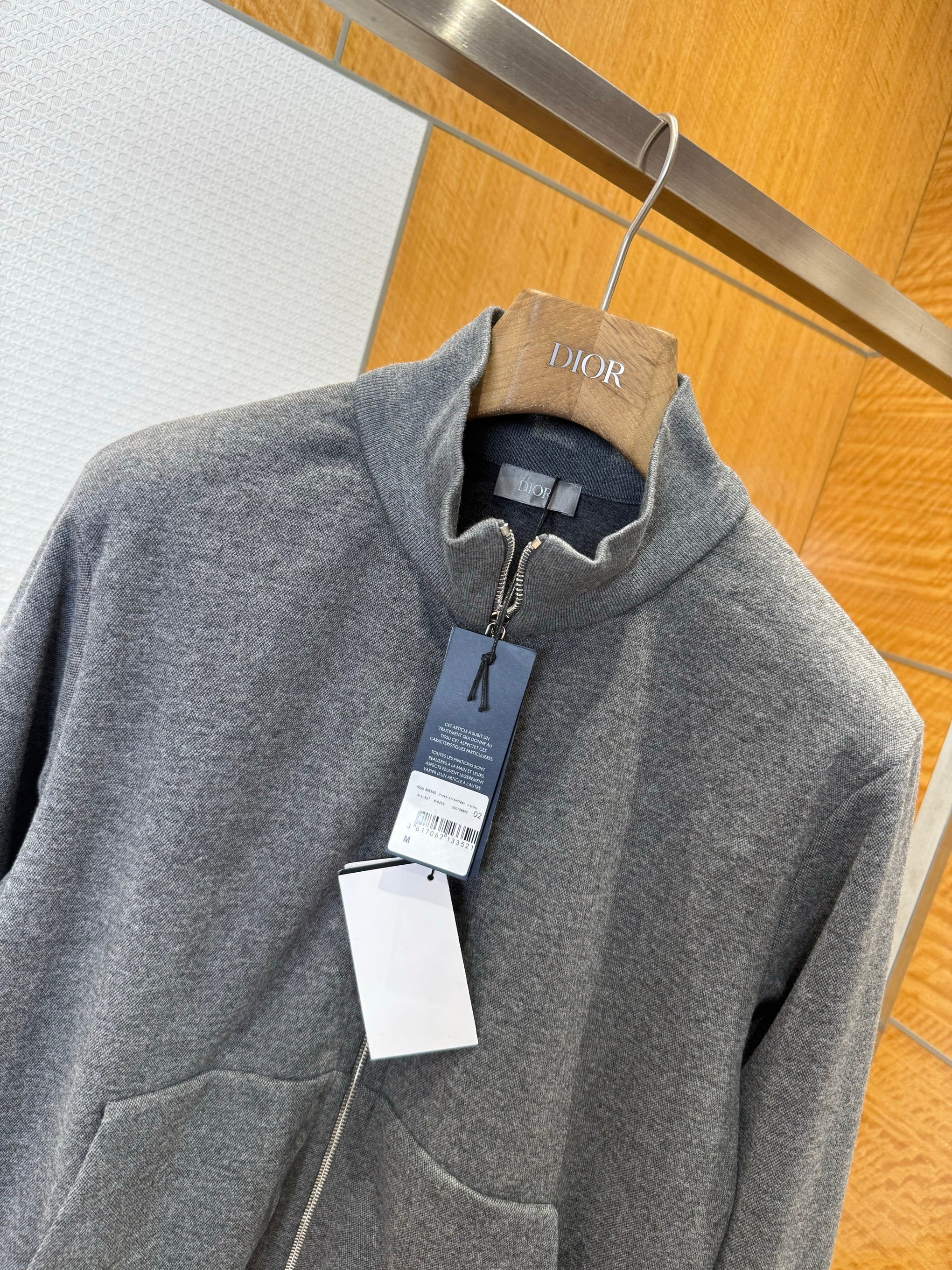 CD ZIP SWEATSHIRT