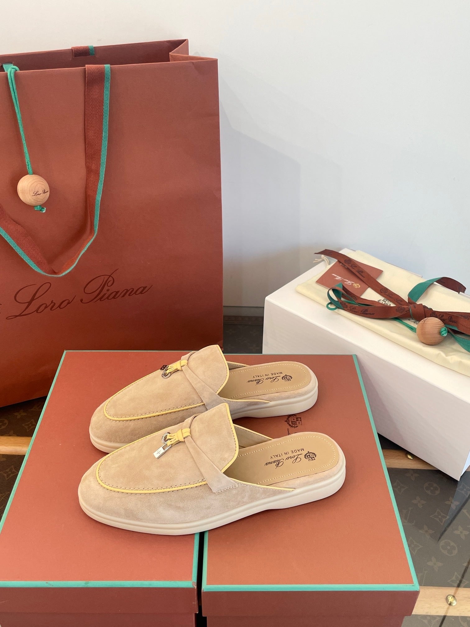LORO P SUMMER CHARMS LOAFERS