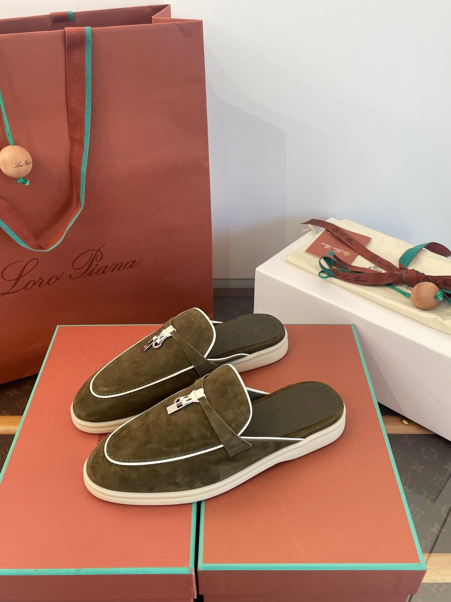 LORO P SUMMER CHARMS LOAFERS