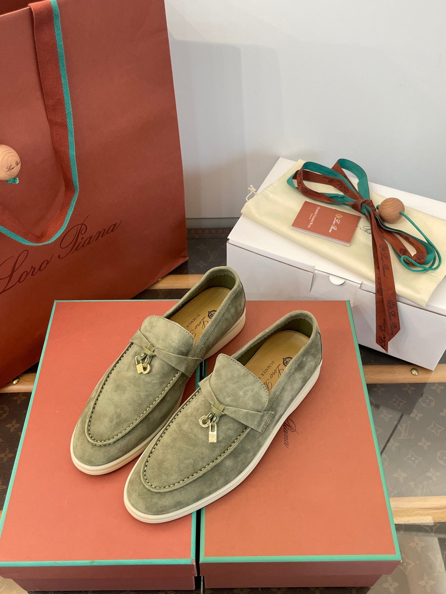 LORO P SUMMER CHARMS LOAFERS