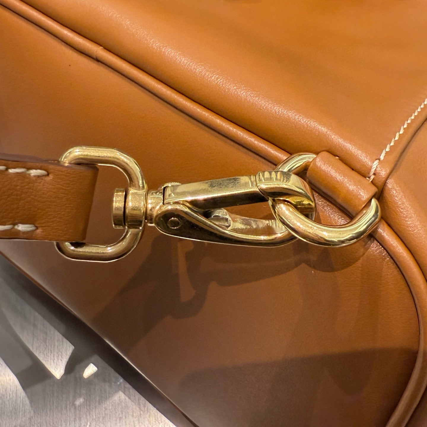MIU M LEATHER BACKPACK