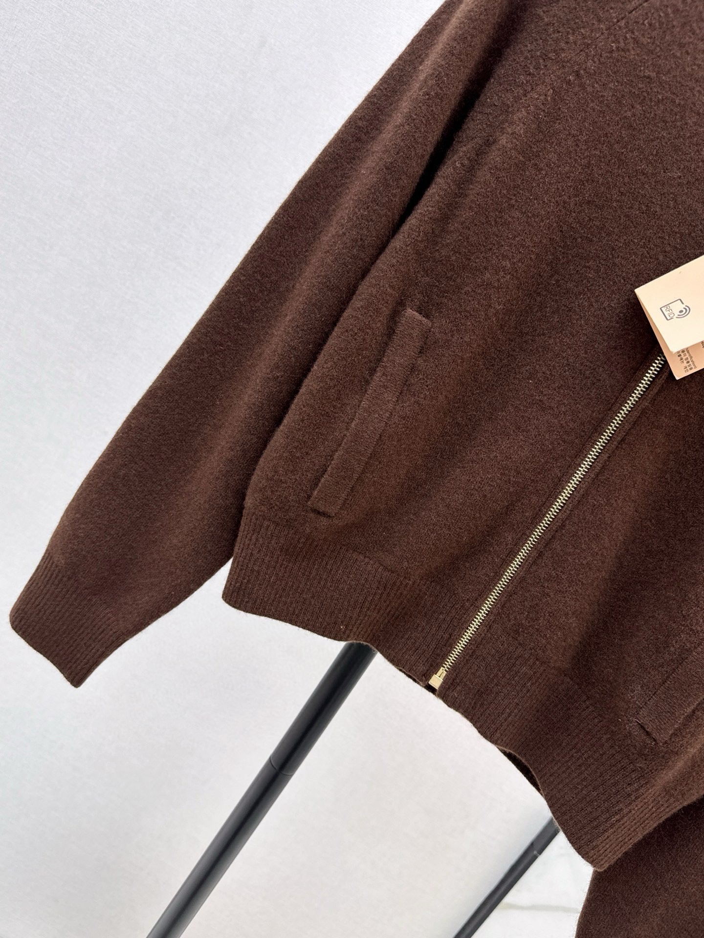 MIU M ZIP CARDIGAN