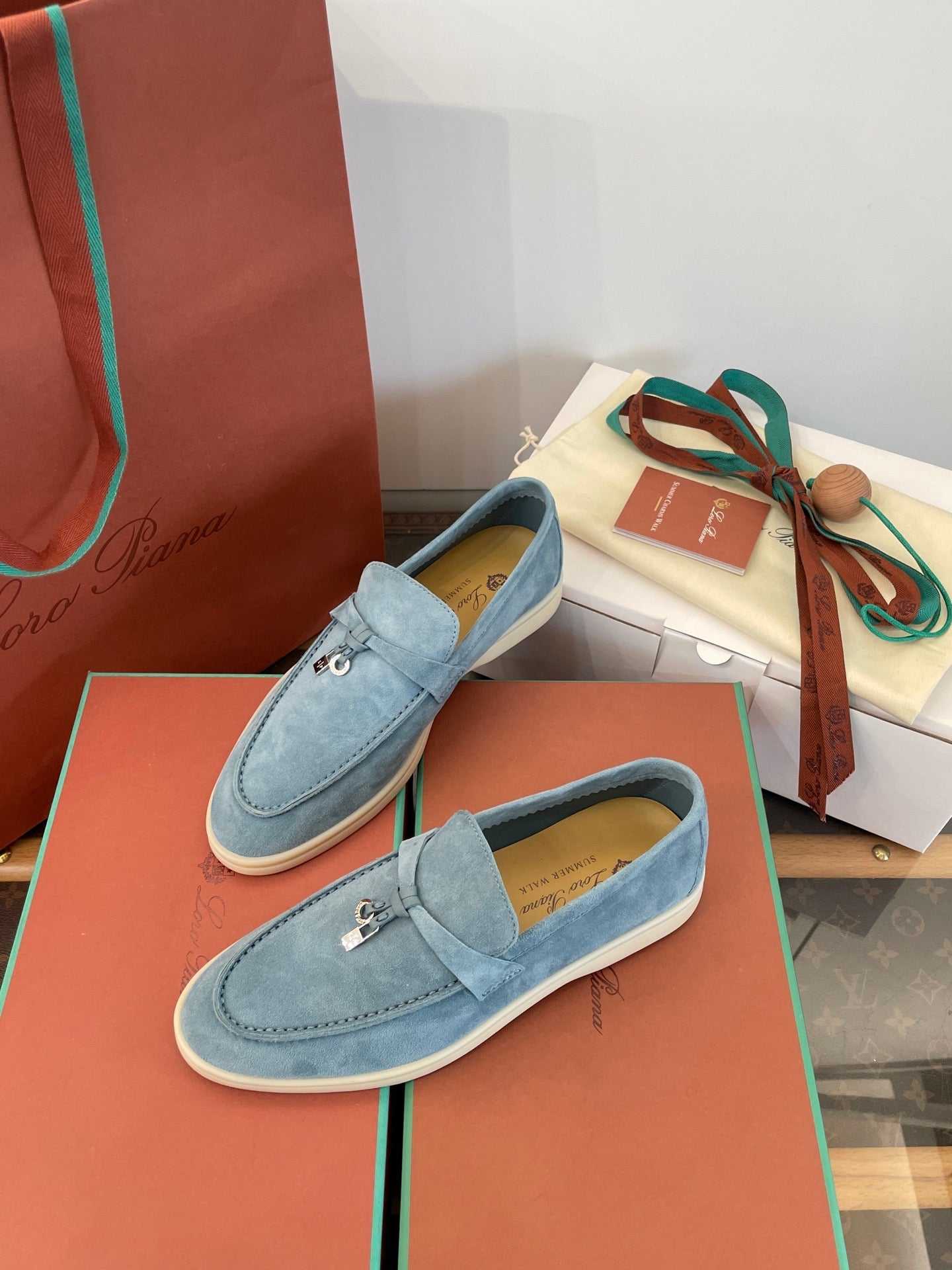 LORO P SUMMER CHARMS LOAFERS