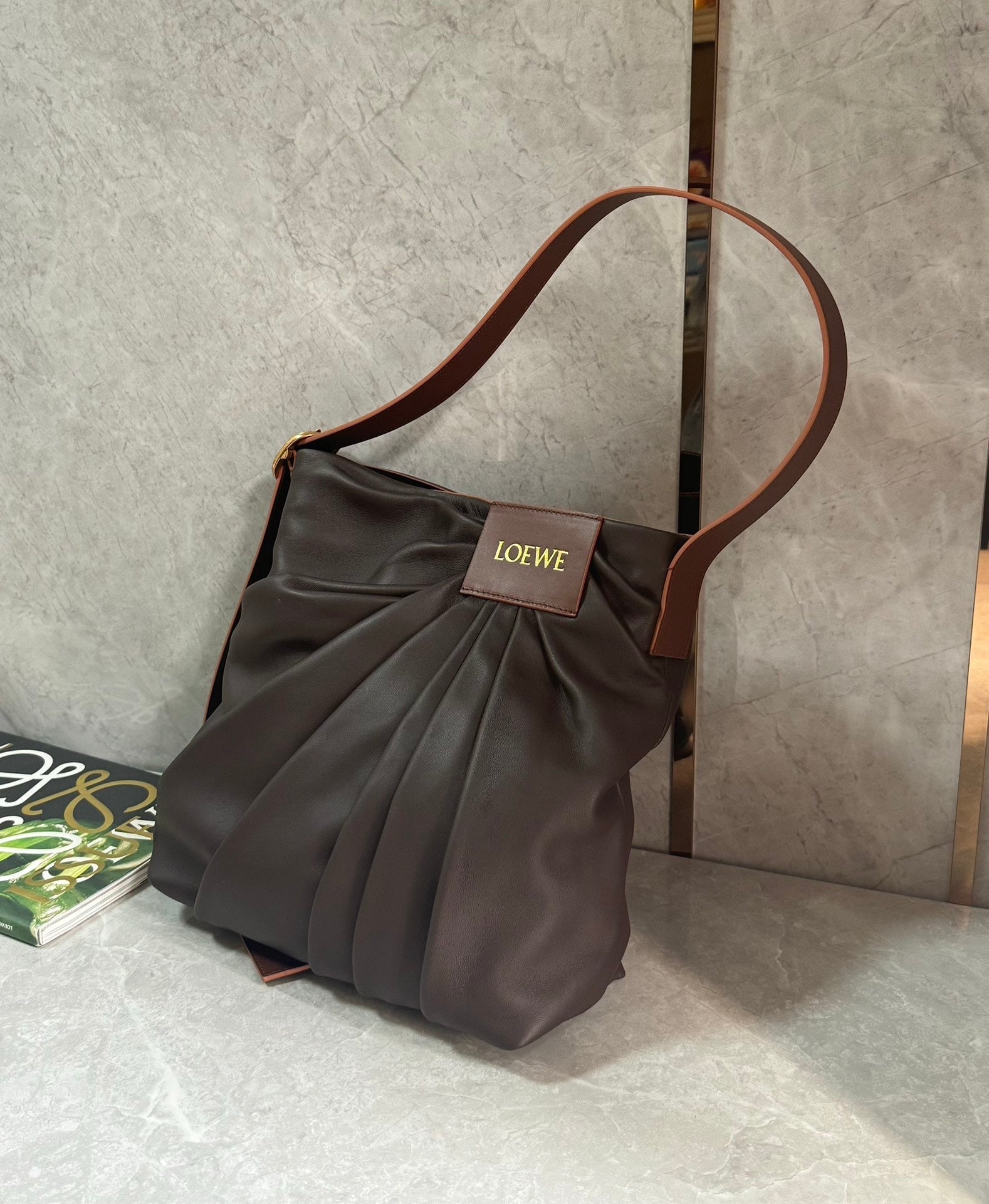 LOEW DRAPED TOTE BAG