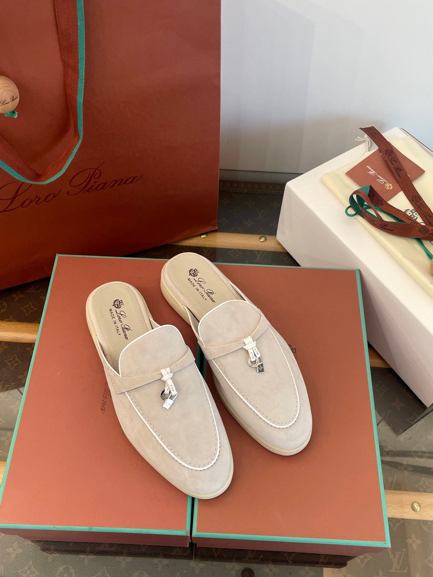 LORO P SUMMER CHARMS LOAFERS