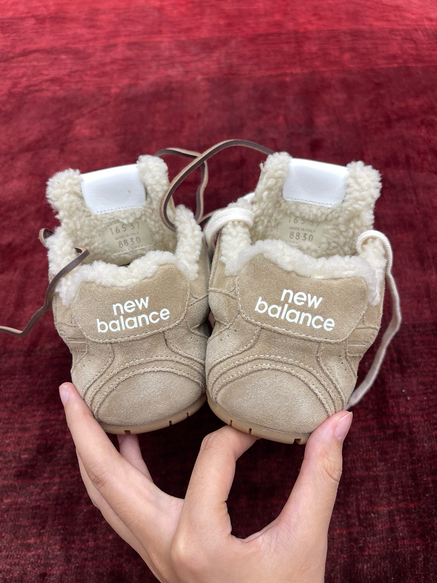 MIU M x NEW BALANCE TRAINERS
