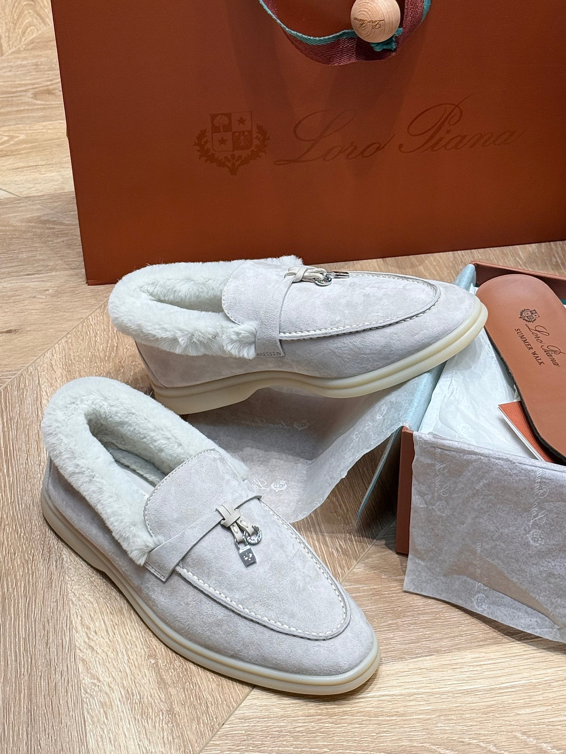 LORO P SUMMER CHARMS LOAFERS