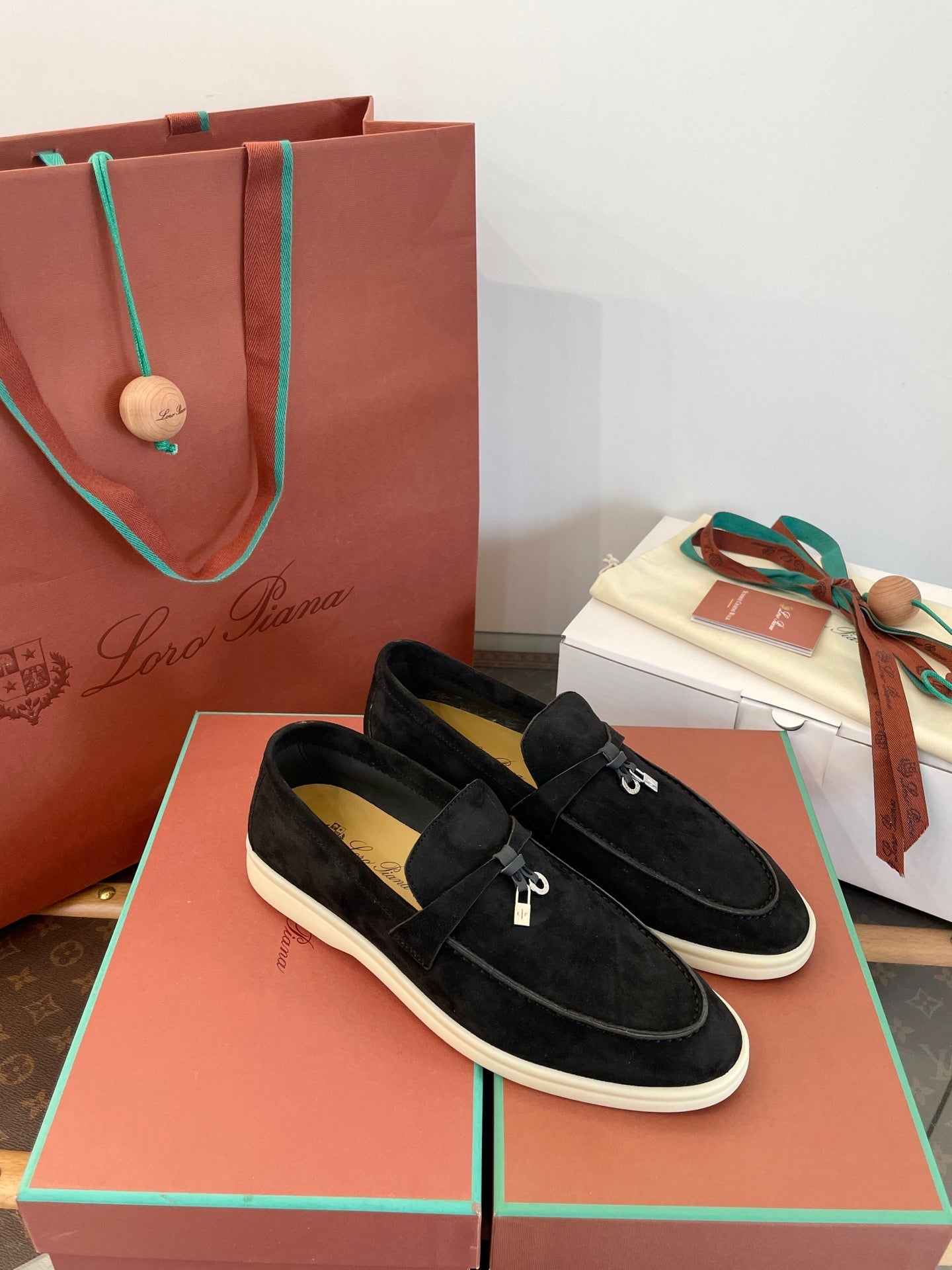 LORO P SUMMER CHARMS LOAFERS