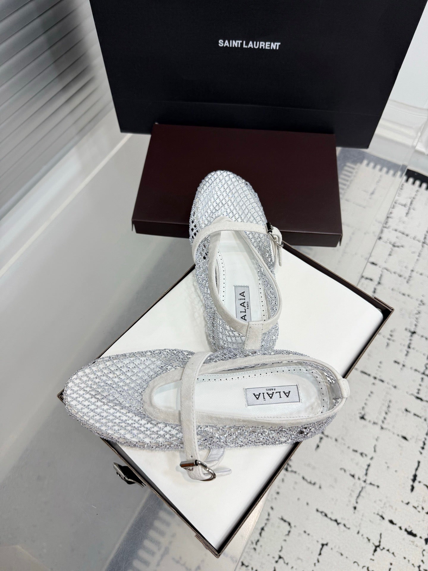 ALAIA BALLET FLATS