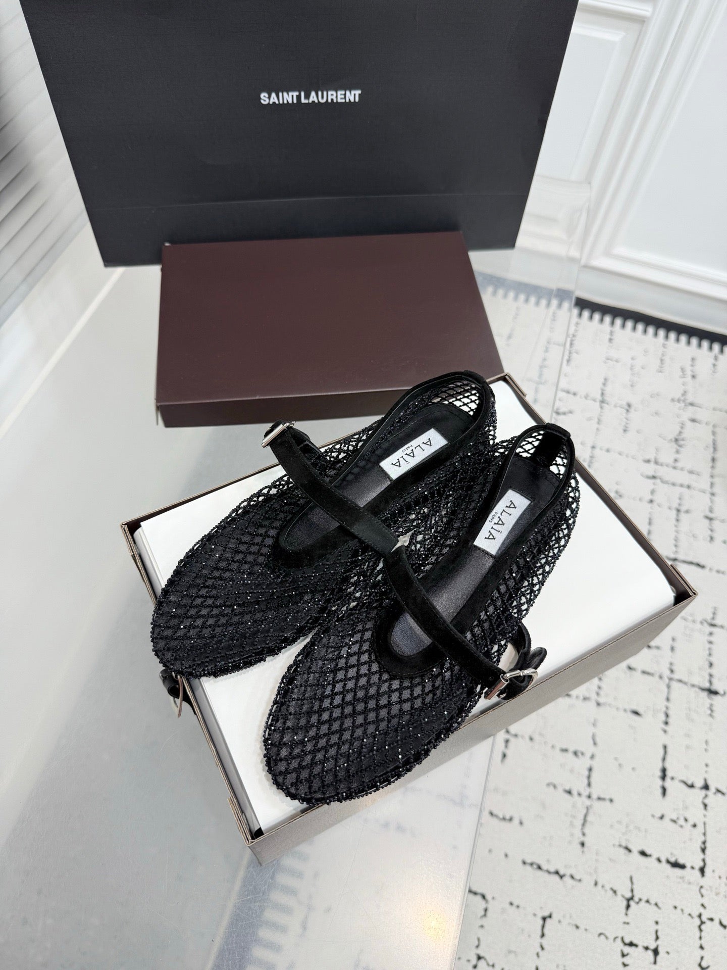ALAIA BALLET FLATS