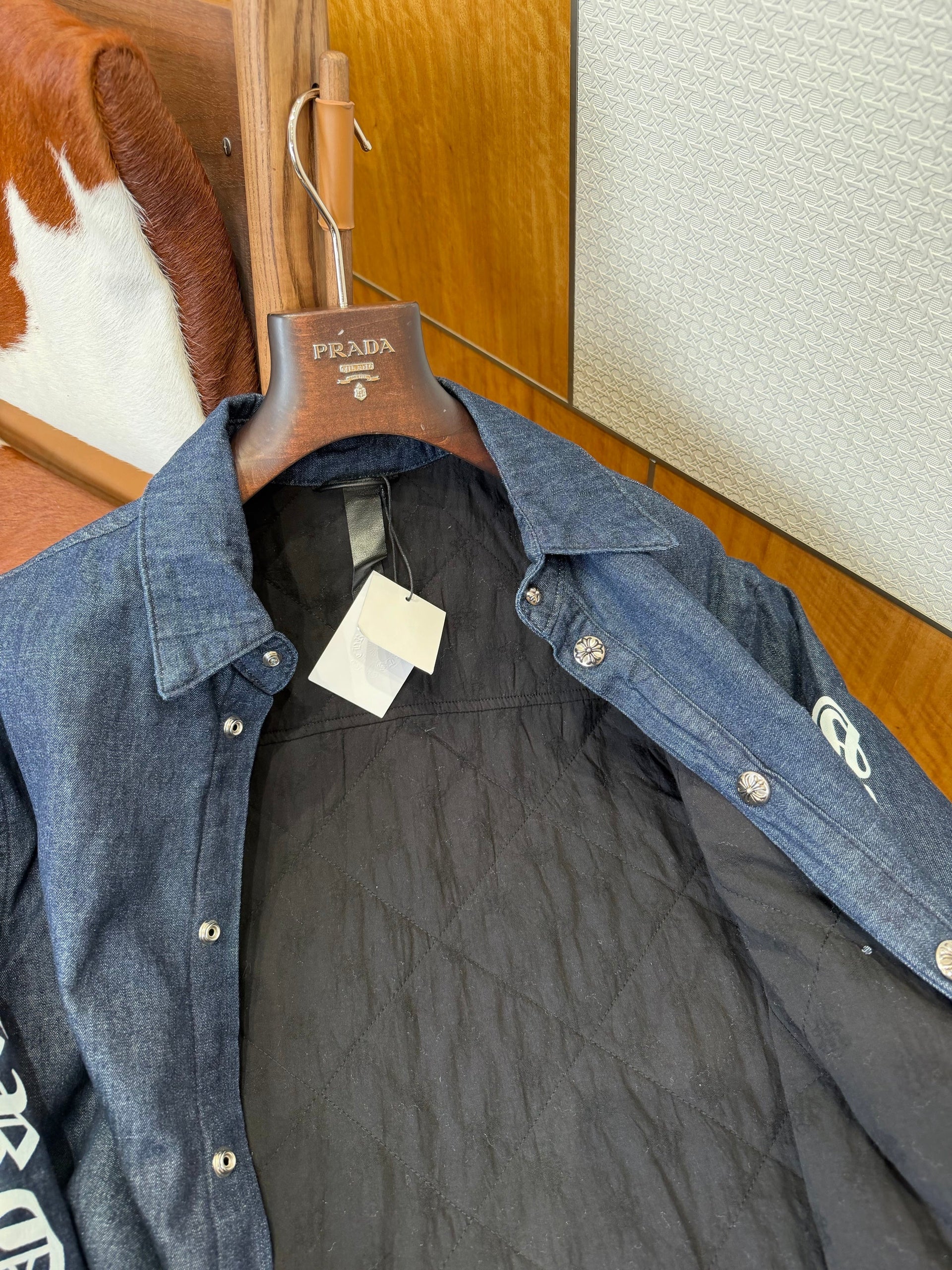 CHROME H DENIM JACKET