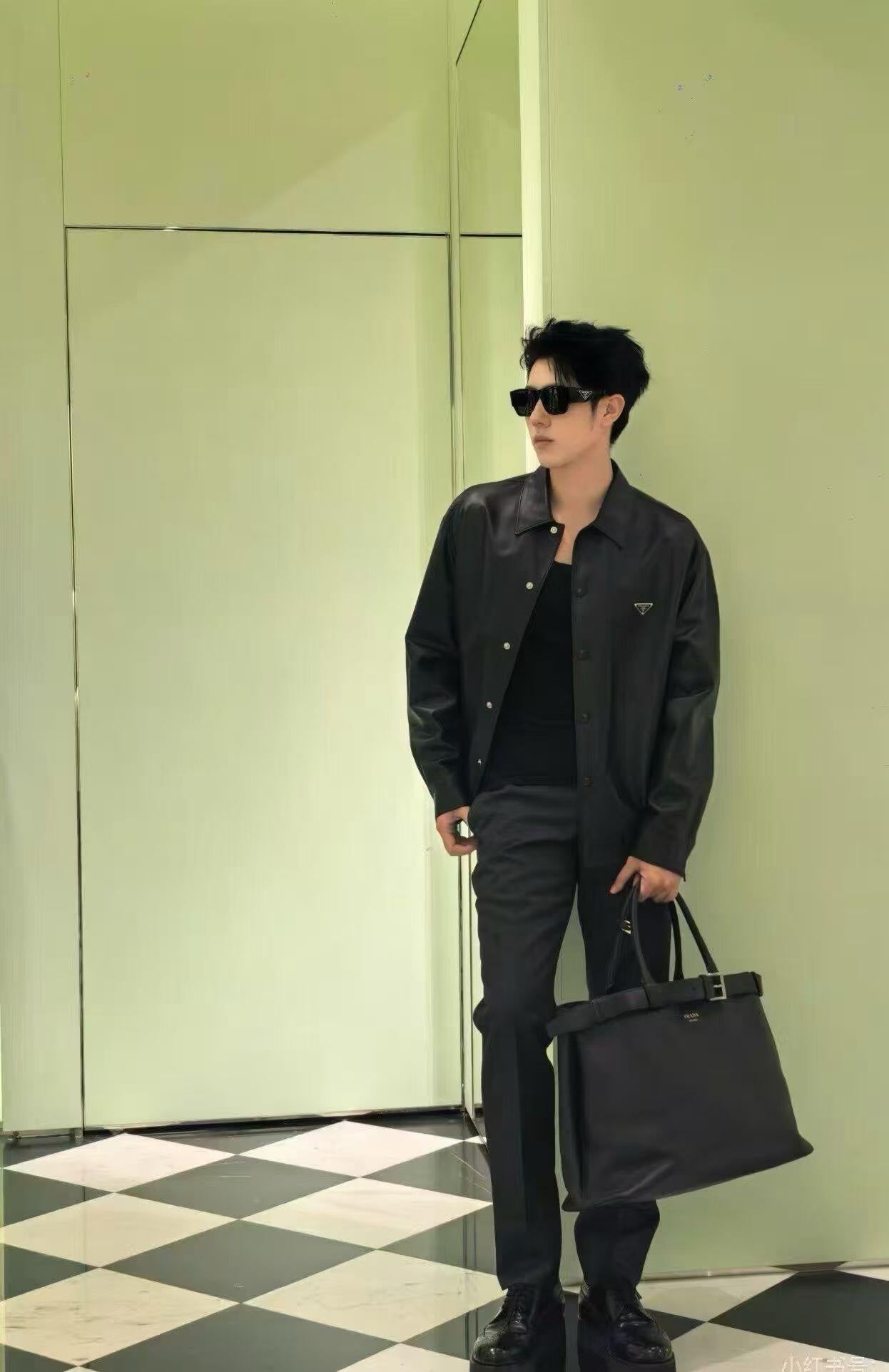 PD LEATHER SHIRT