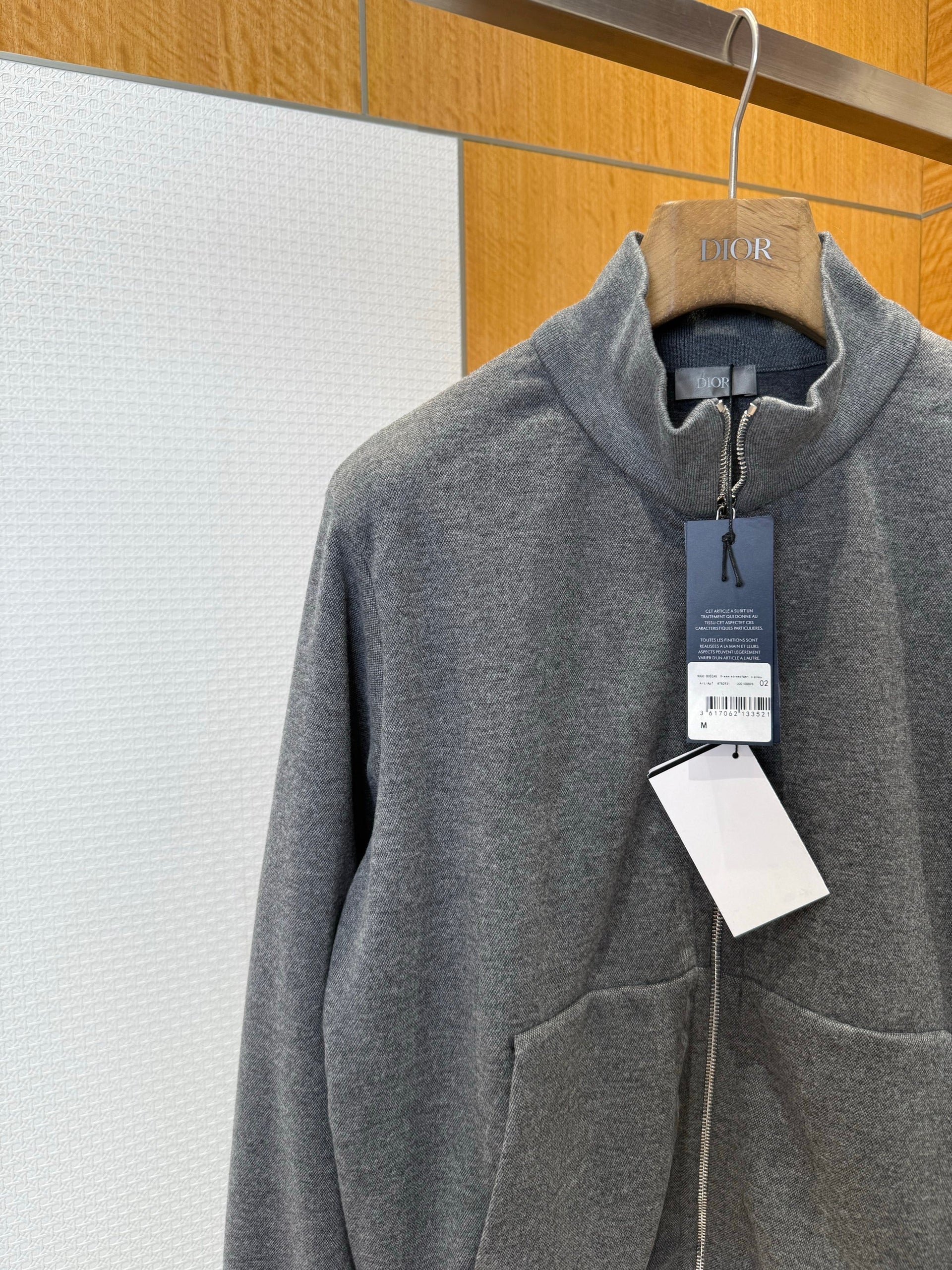 CD ZIP SWEATSHIRT
