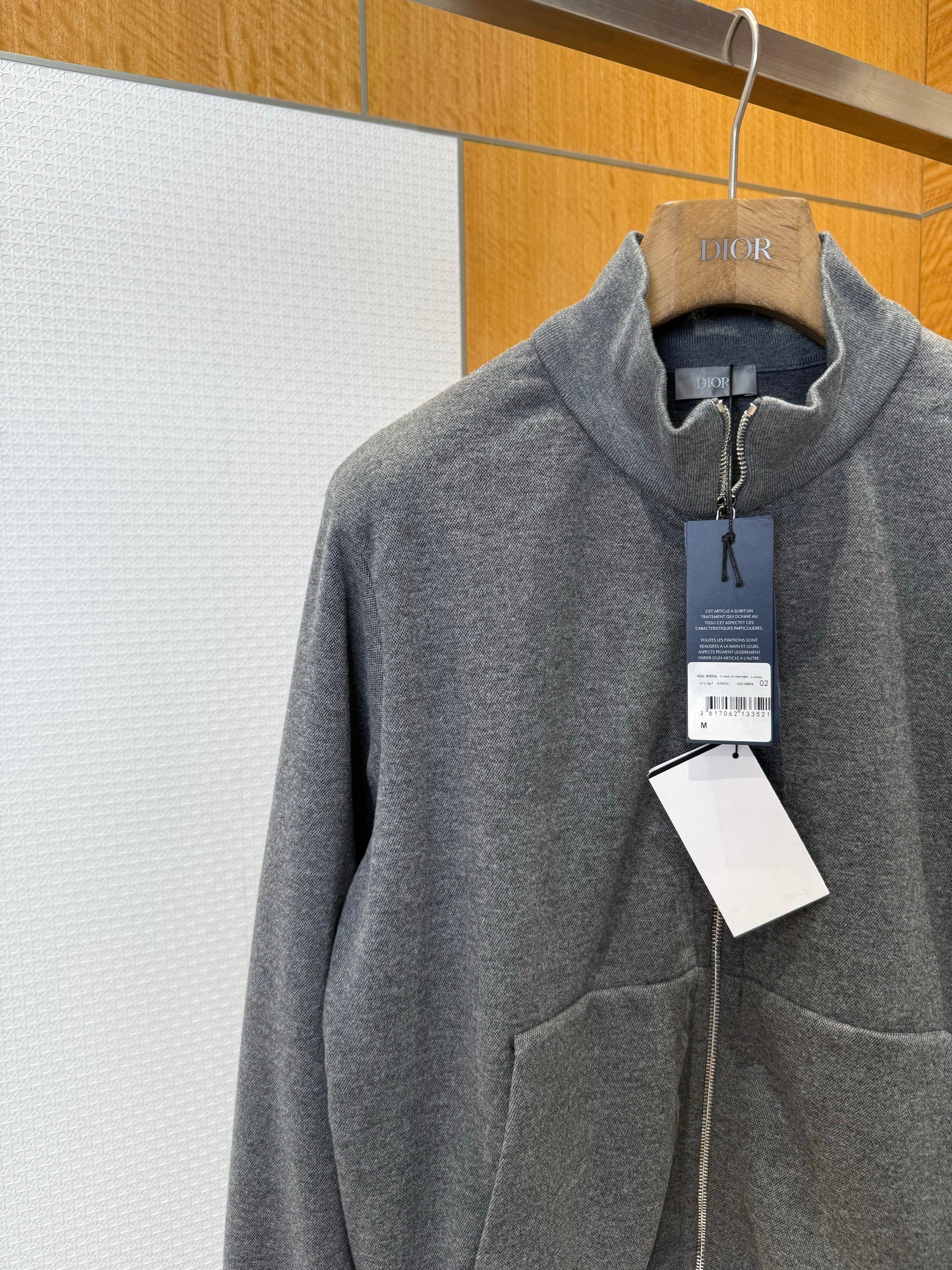 CD ZIP SWEATSHIRT