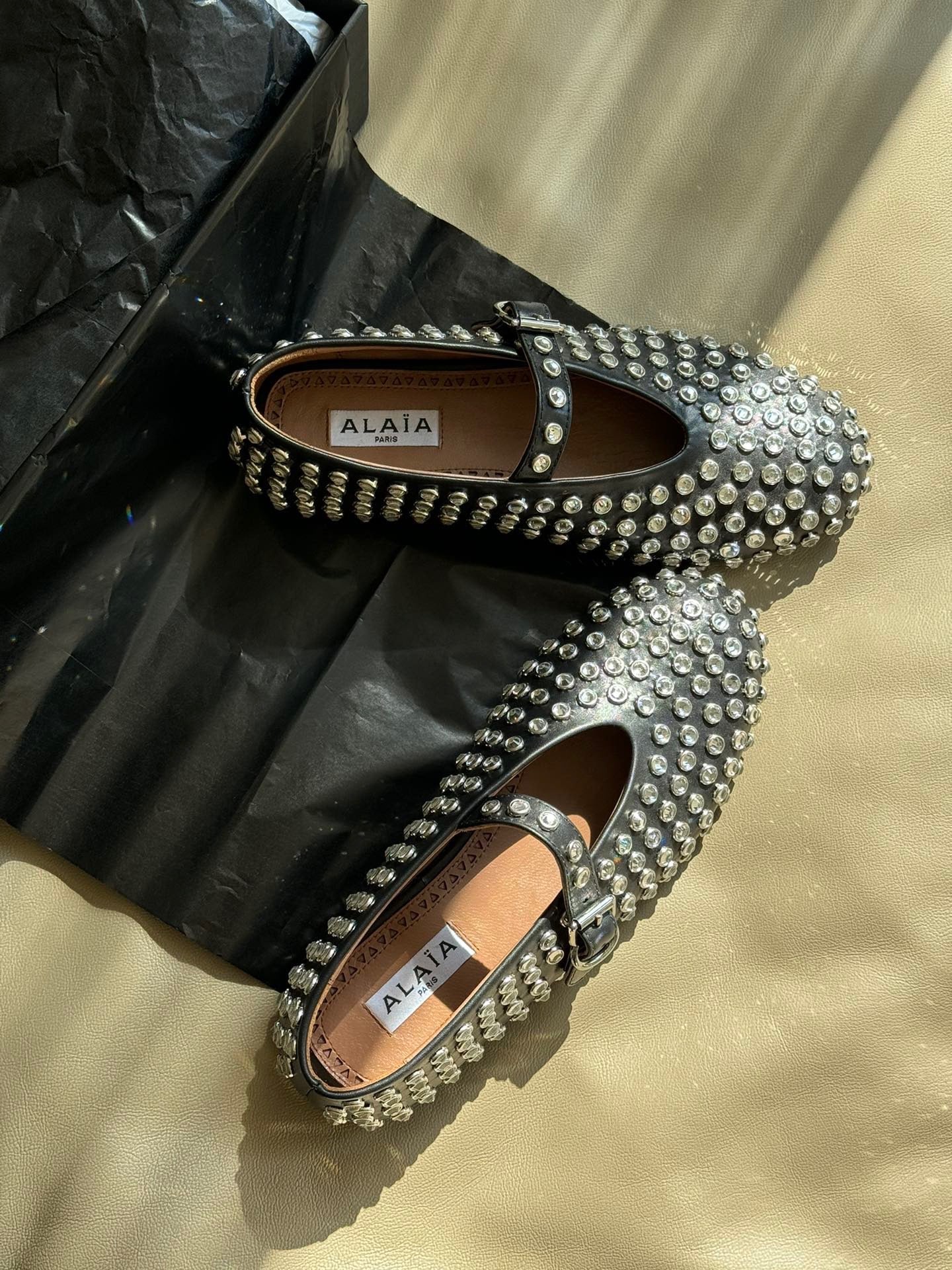 ALAIA BALLET FLATS