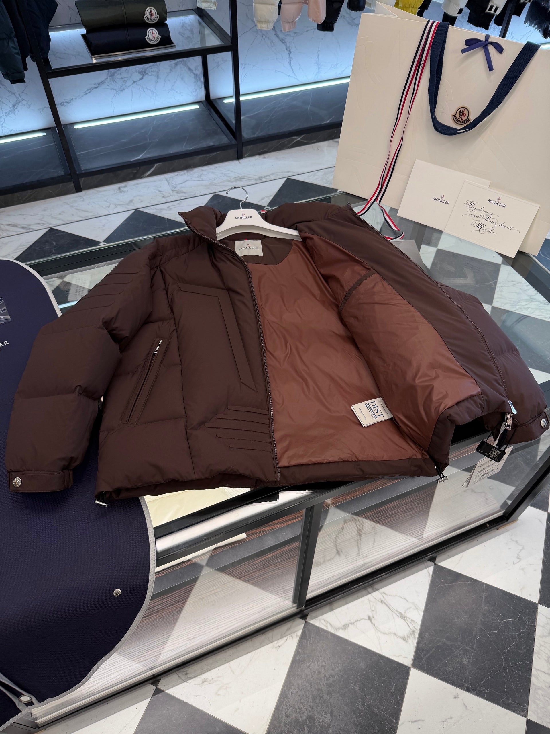 MONC MATT BLACK JACKET