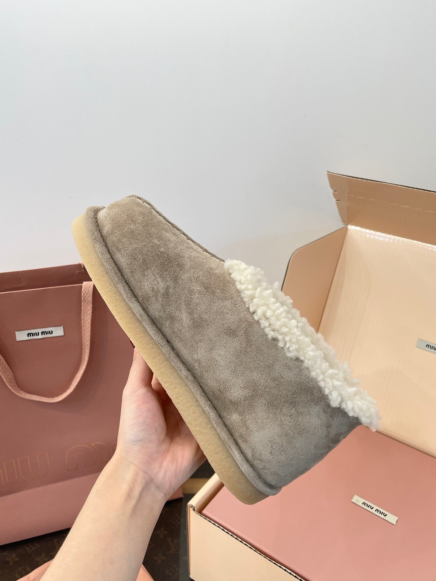 MIU M BOOTS