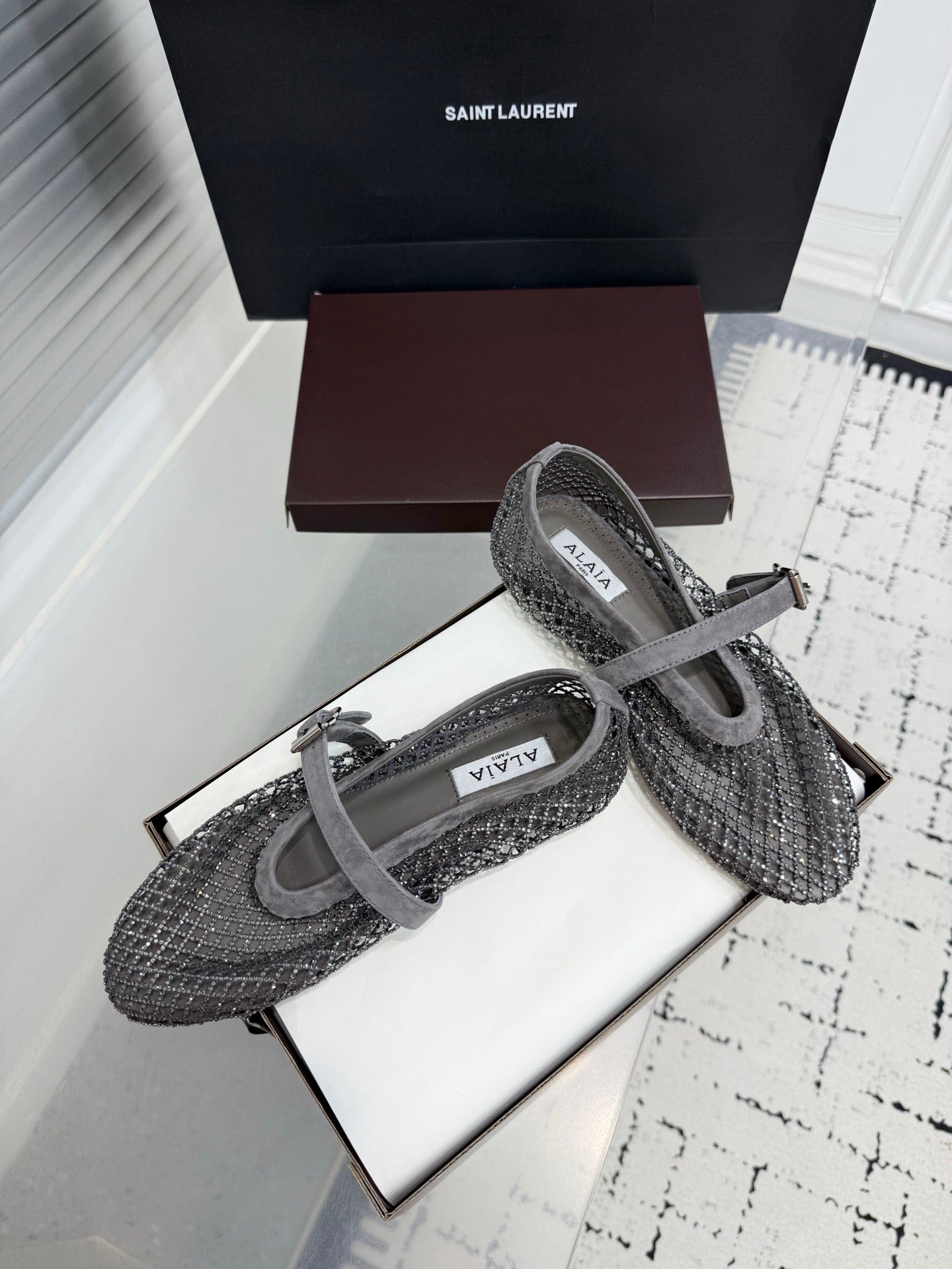 ALAIA BALLET FLATS