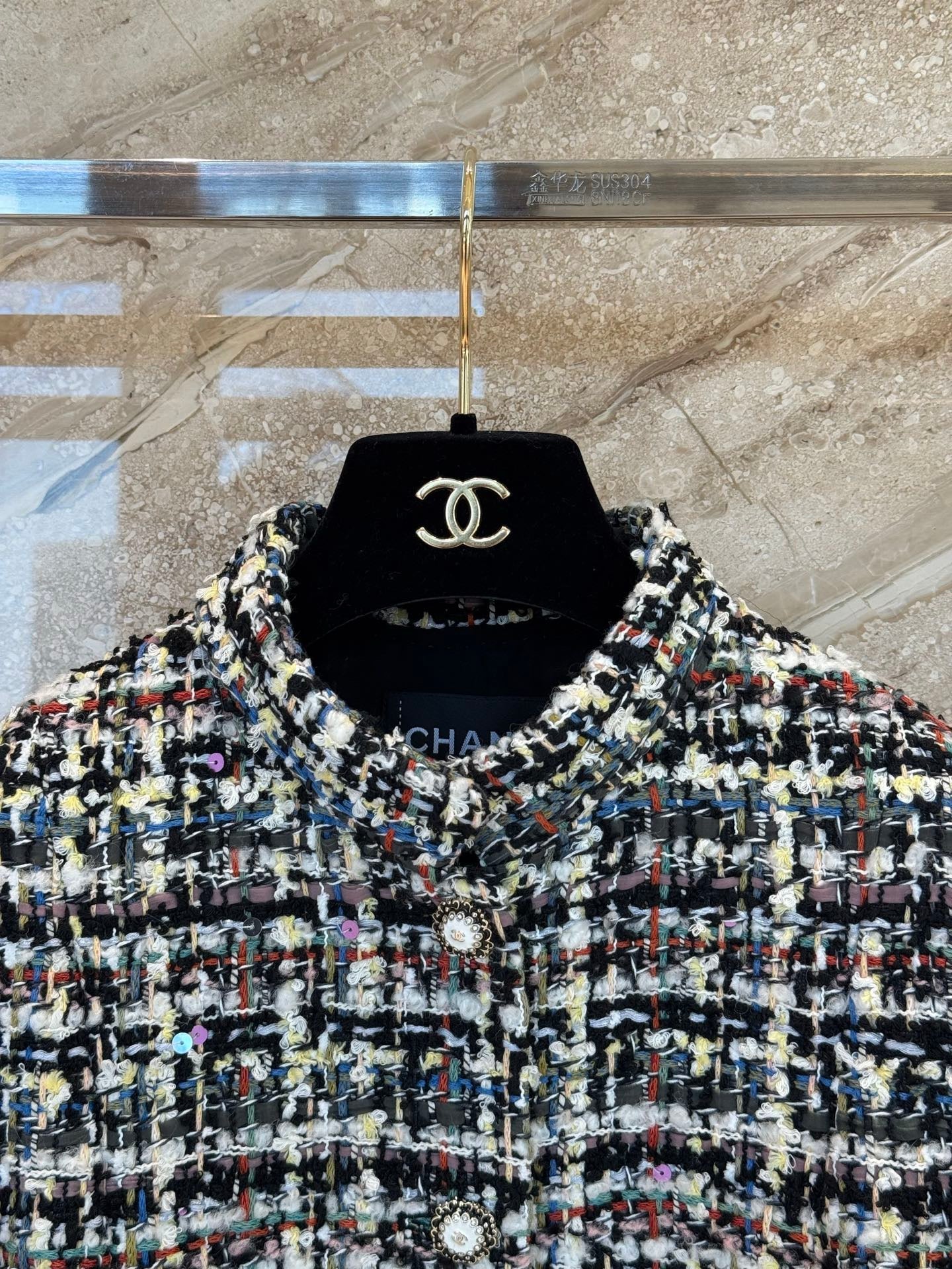 CC TWEED BLAZER
