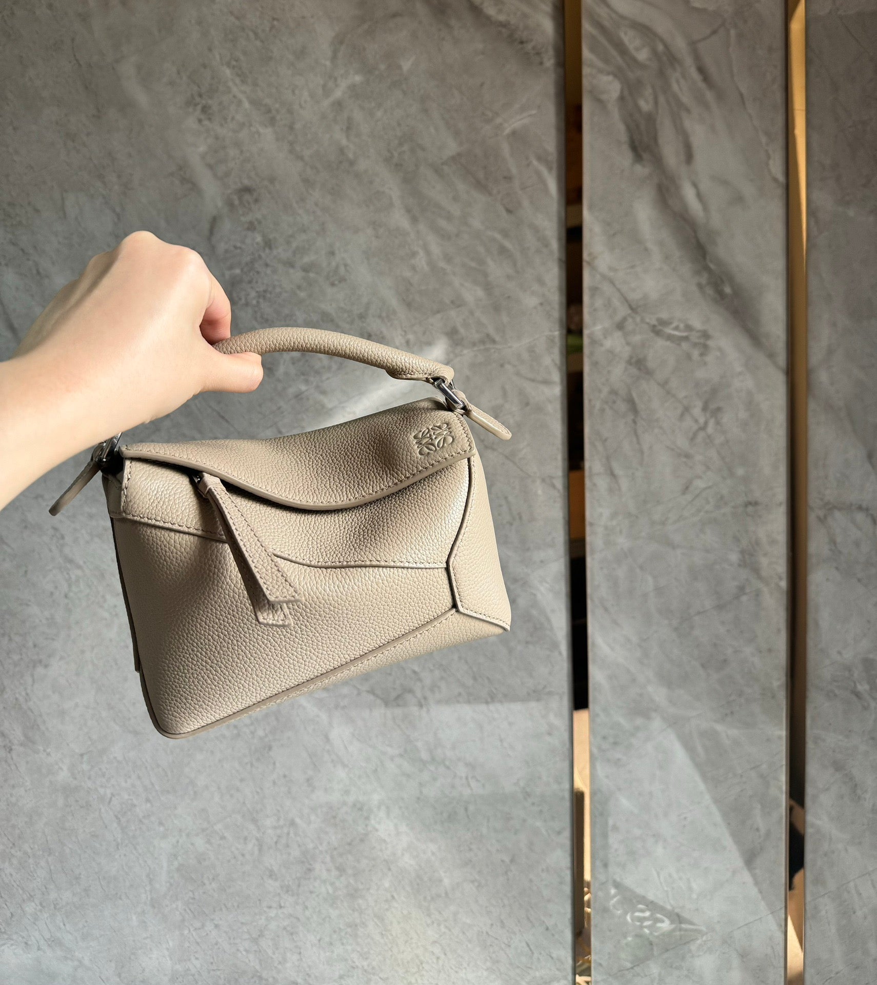 LOEW MINI PUZZLE EDGE BAG