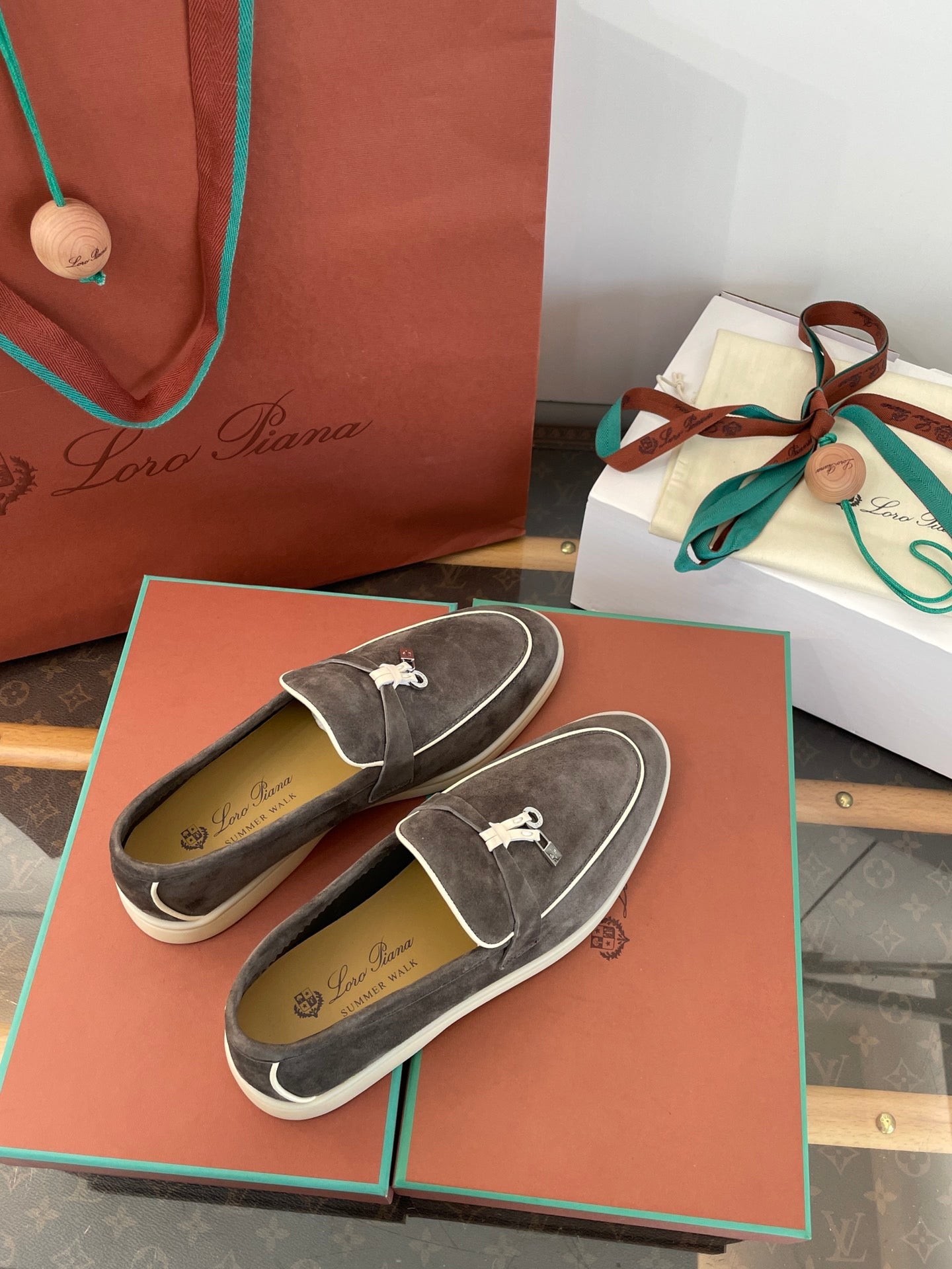 LORO P SUMMER CHARMS LOAFERS