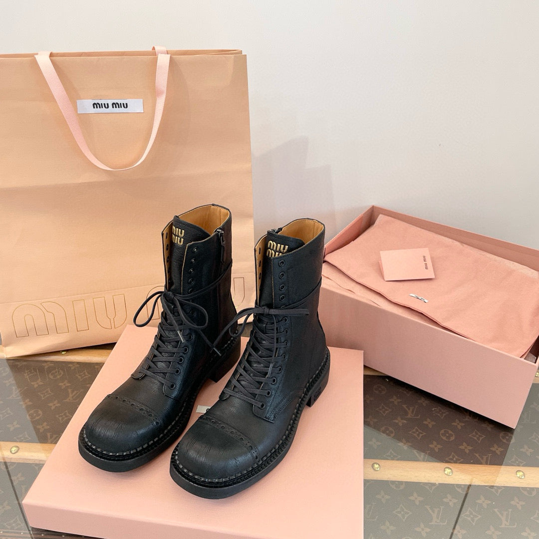 MIU M BOOTS