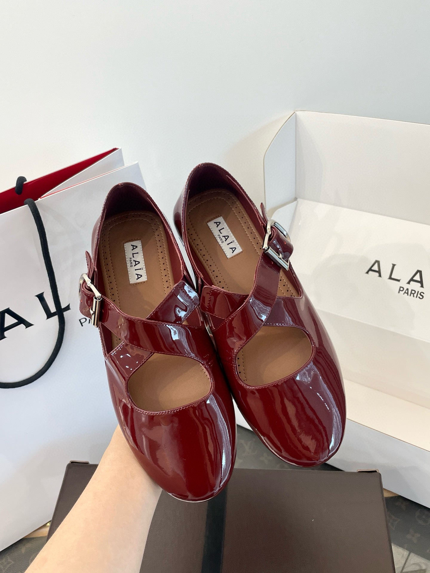 ALAIA BALLET FLATS