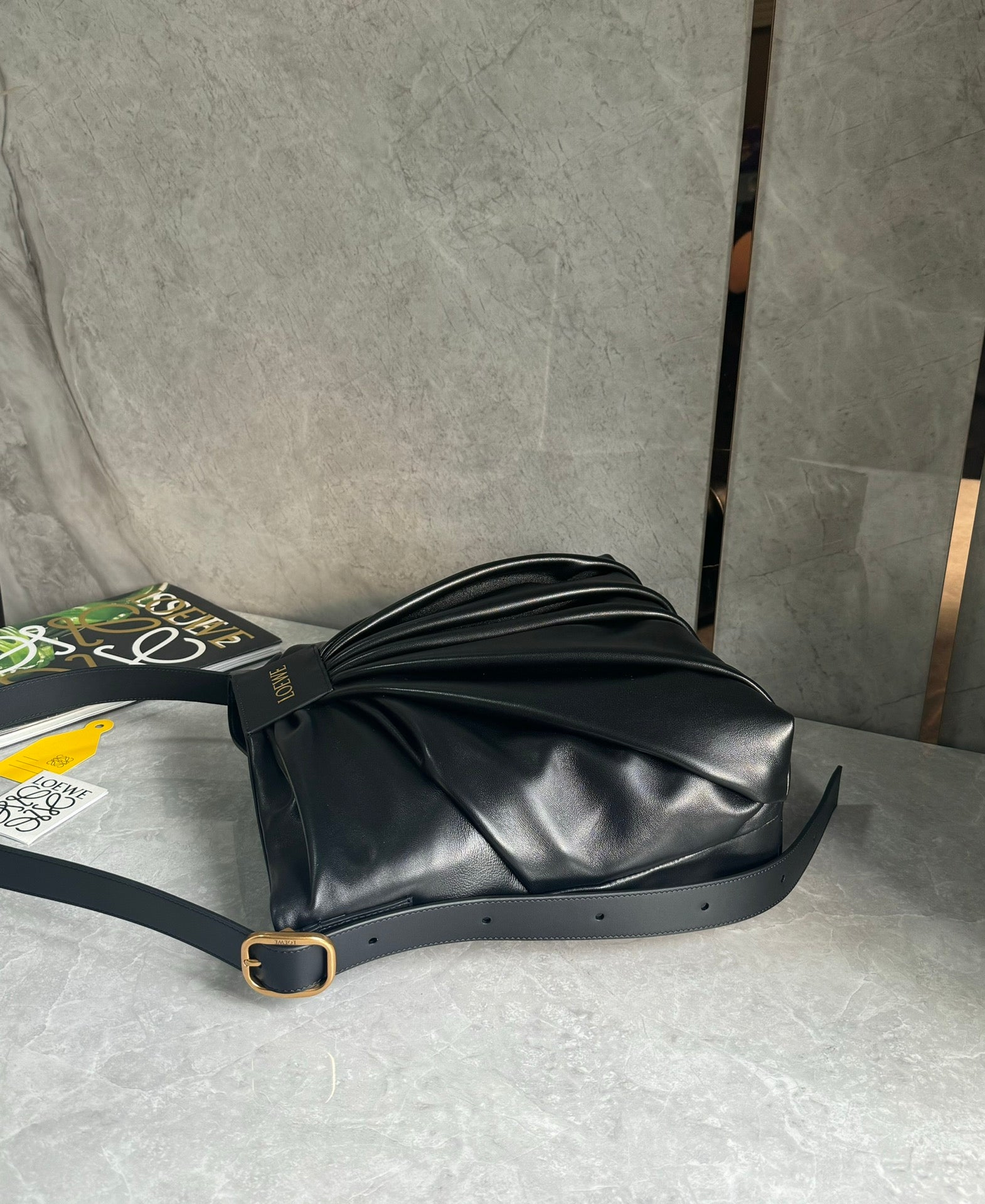LOEW DRAPED TOTE BAG