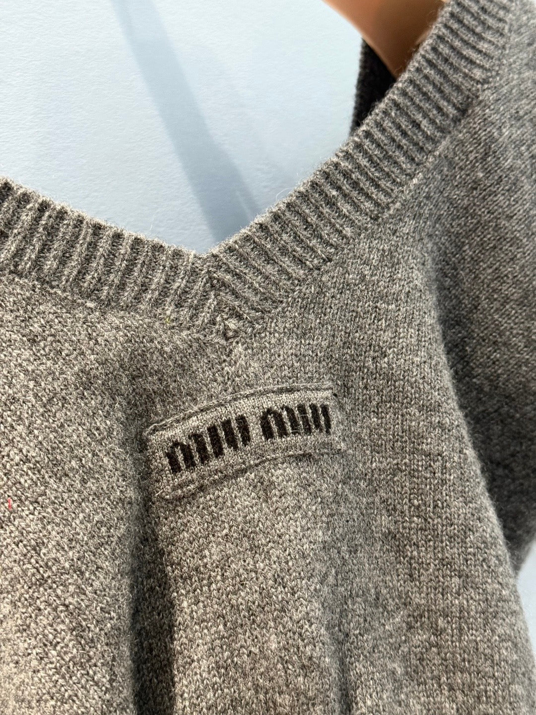 MIU M KNITTED TOP
