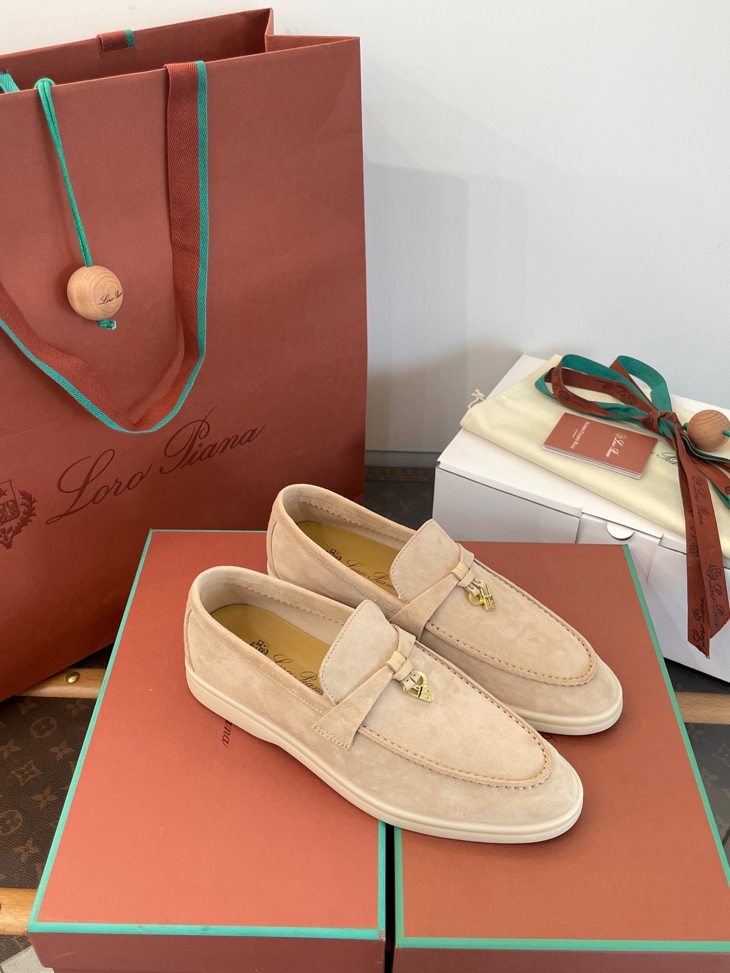 LORO P SUMMER CHARMS LOAFERS