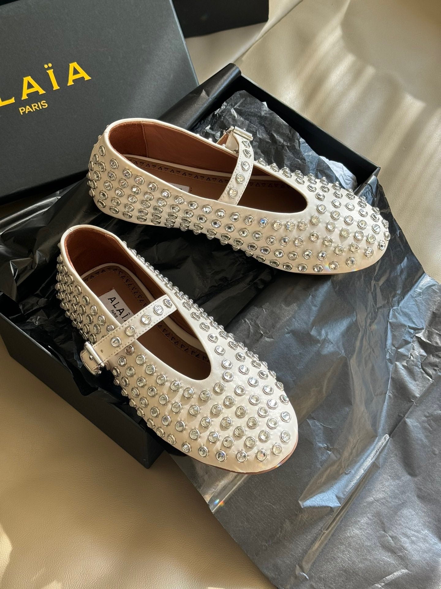 ALAIA BALLET FLATS