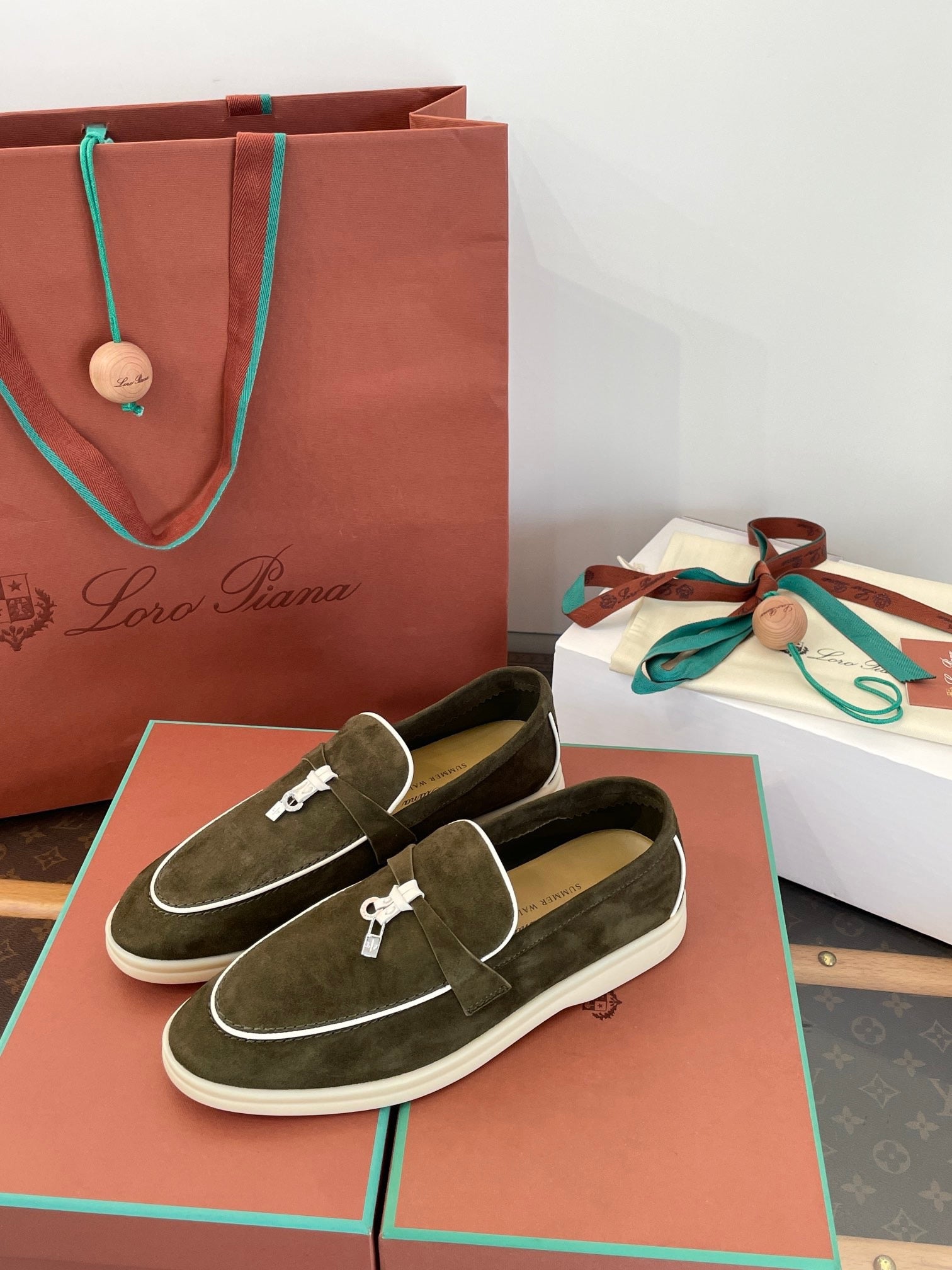 LORO P SUMMER CHARMS LOAFERS