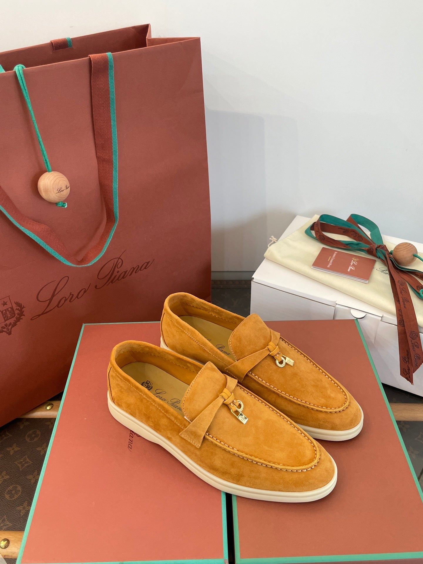 LORO P SUMMER CHARMS LOAFERS