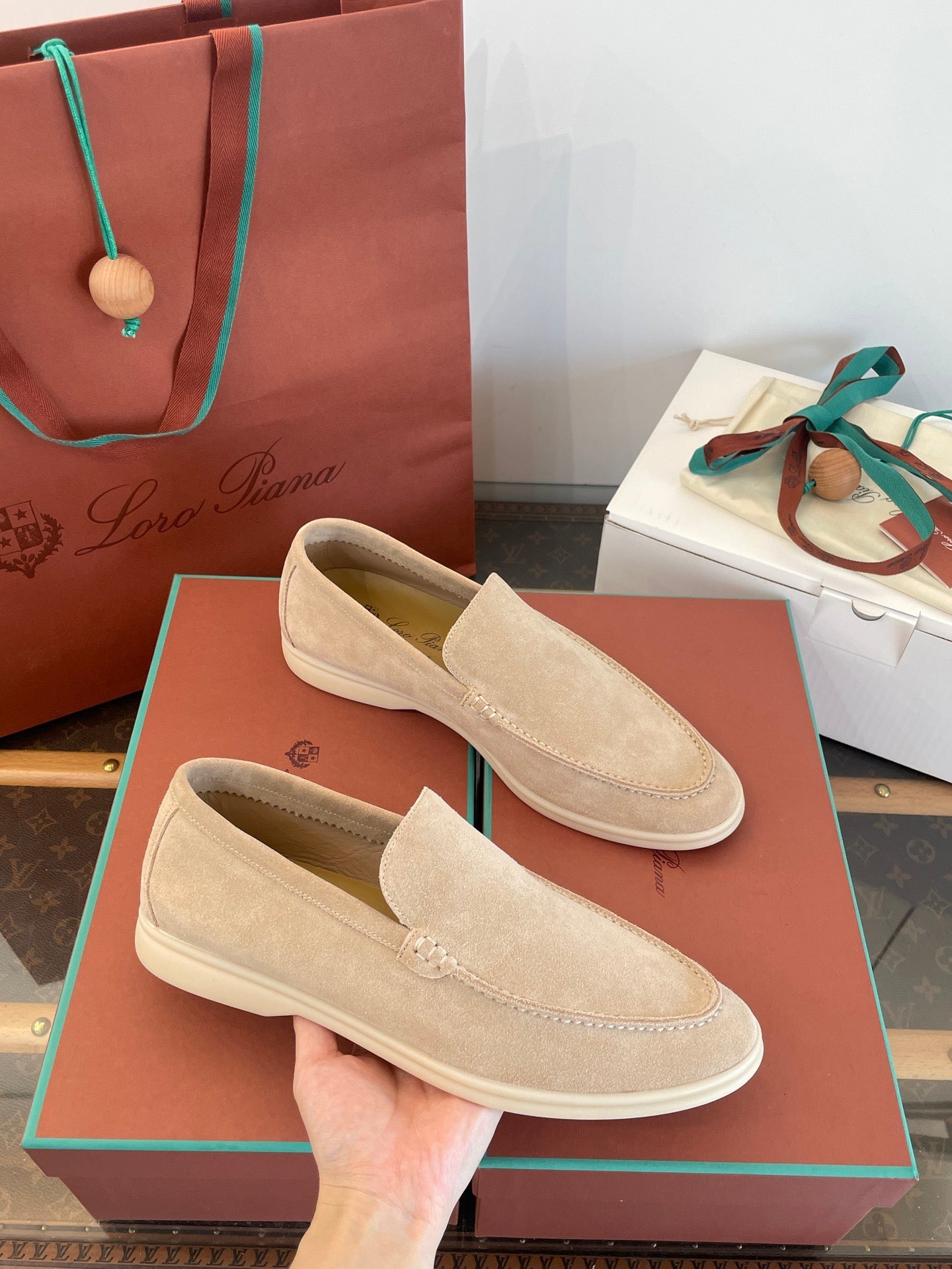 LORO P SUMMER WALK LOAFERS