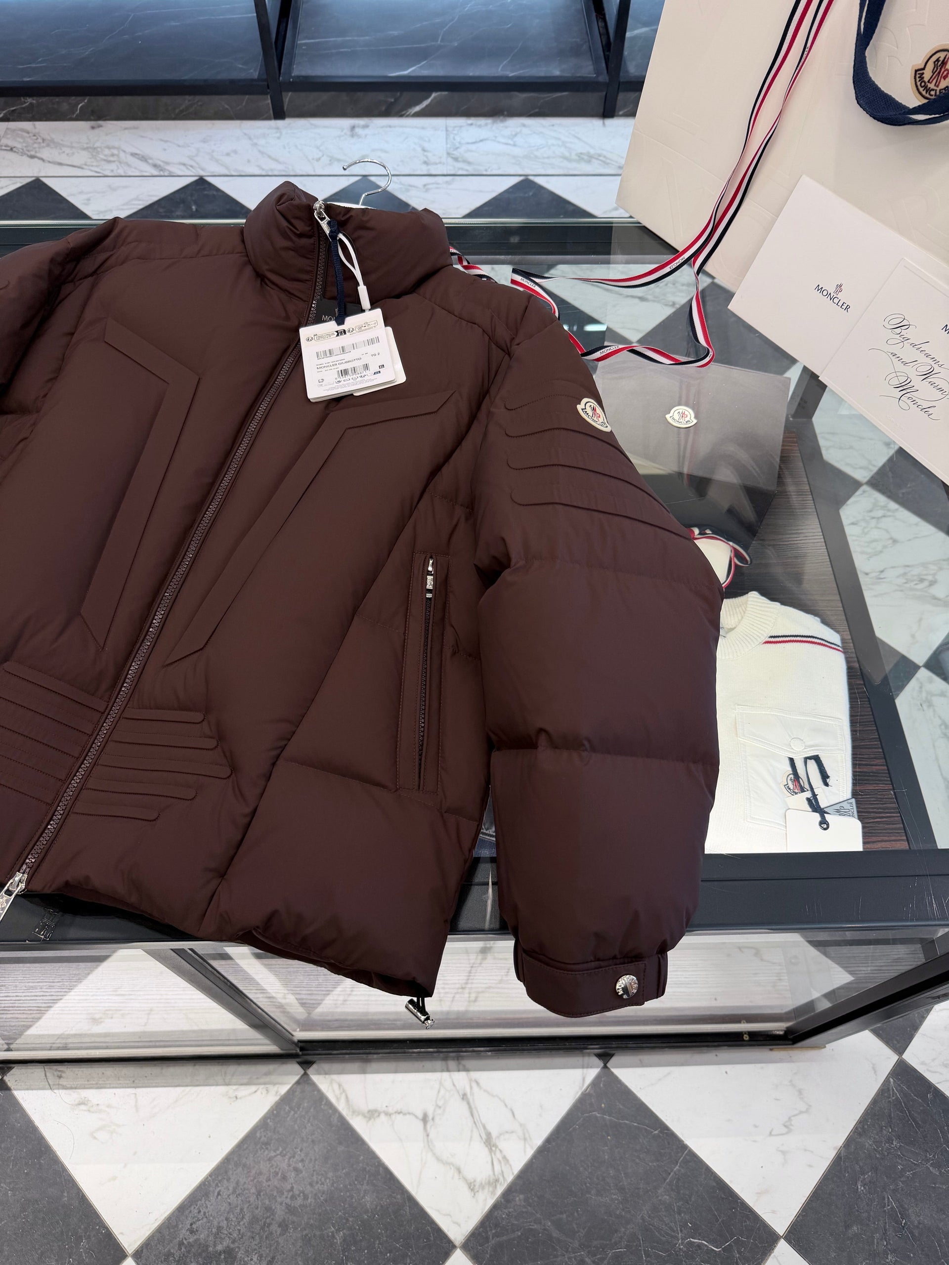 MONC MATT BLACK JACKET