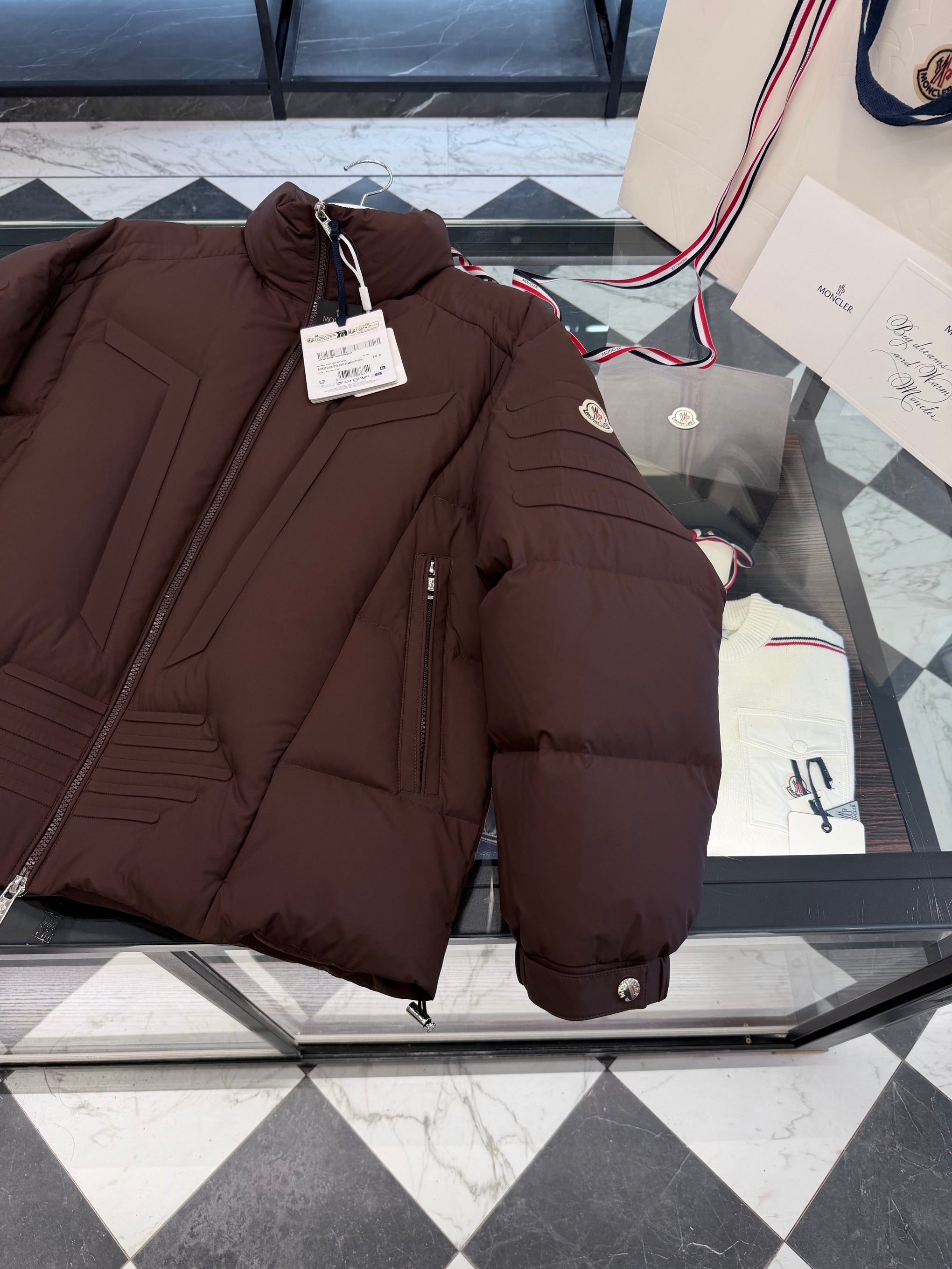 MONC MATT BLACK JACKET