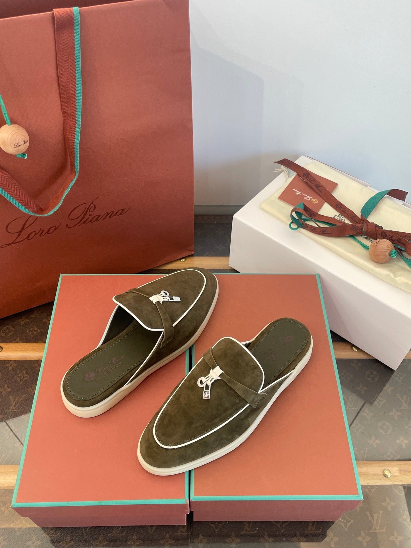 LORO P SUMMER CHARMS LOAFERS