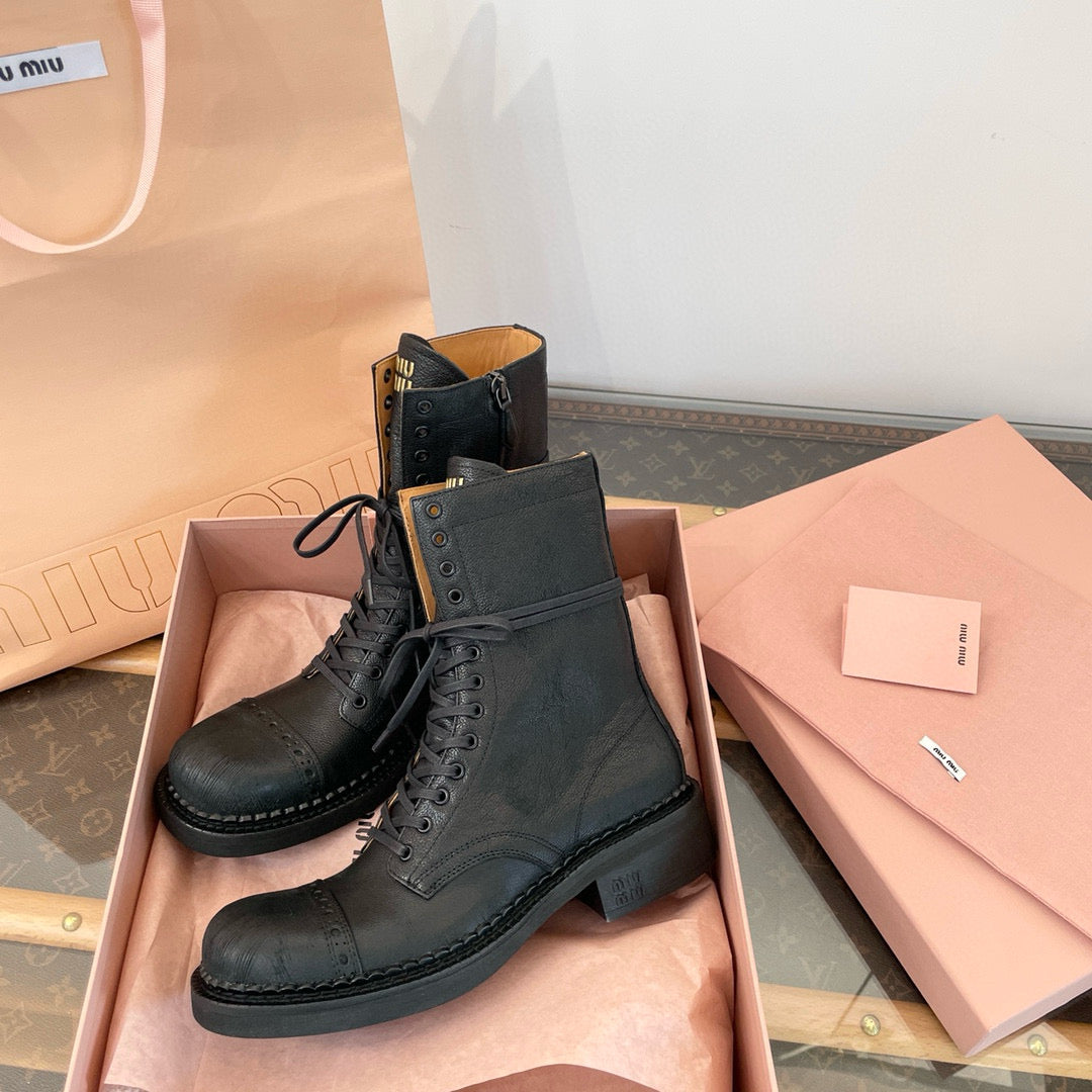 MIU M BOOTS
