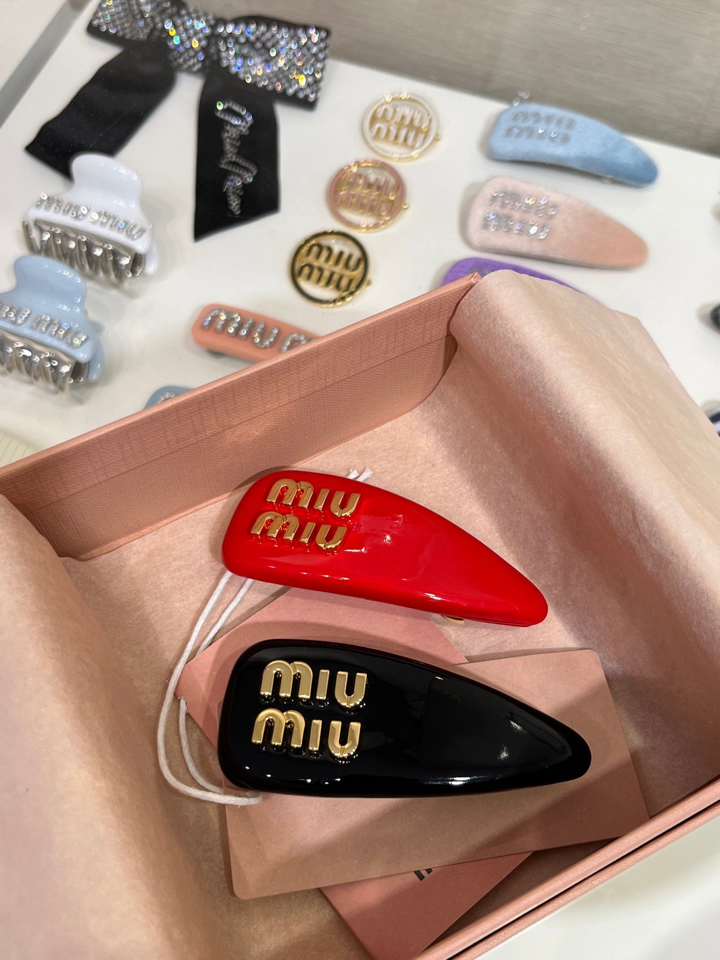 MIU M HAIR CLIP
